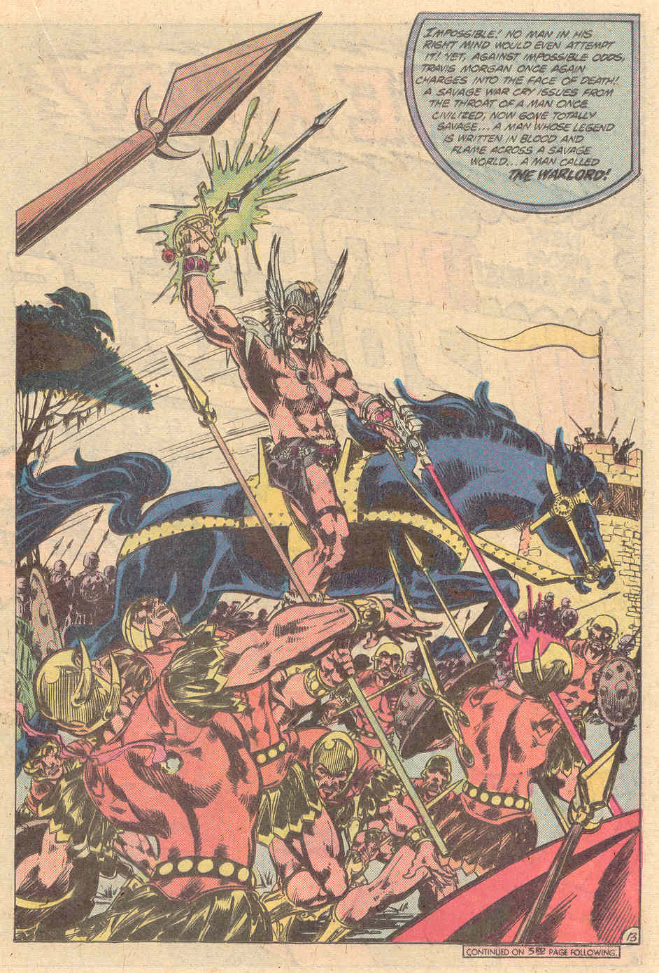Read online Warlord (1976) comic -  Issue #42 - 14