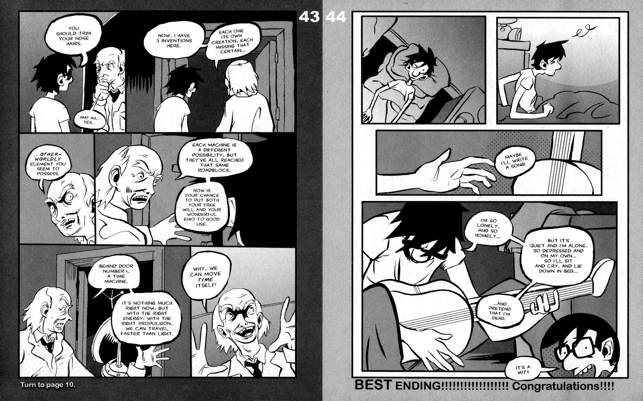 Read online Emo Boy comic -  Issue #9 - 24