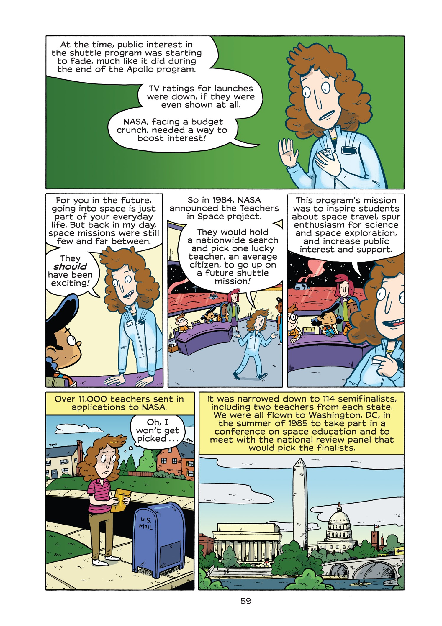 Read online History Comics comic -  Issue # The Challenger Disaster: Tragedy in the Skies - 65