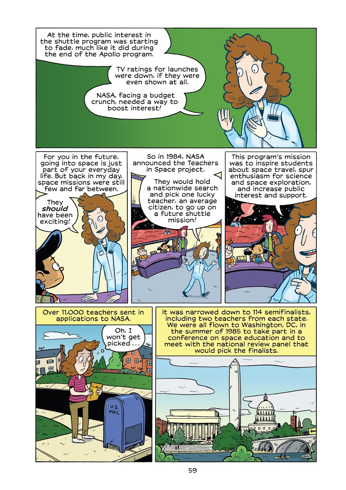 History Comics: The Challenger Disaster: Tragedy in the Skies issue TPB - Page 65