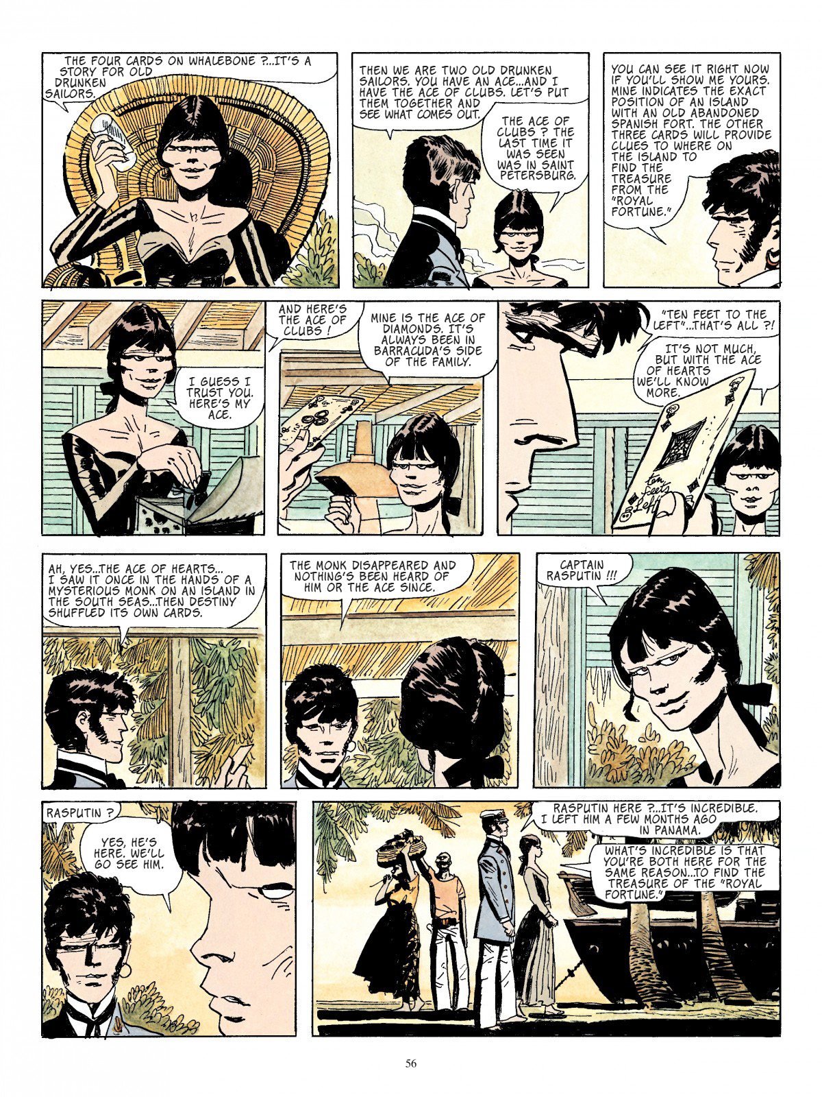 Read online Corto Maltese comic -  Issue # TPB 4 - 46