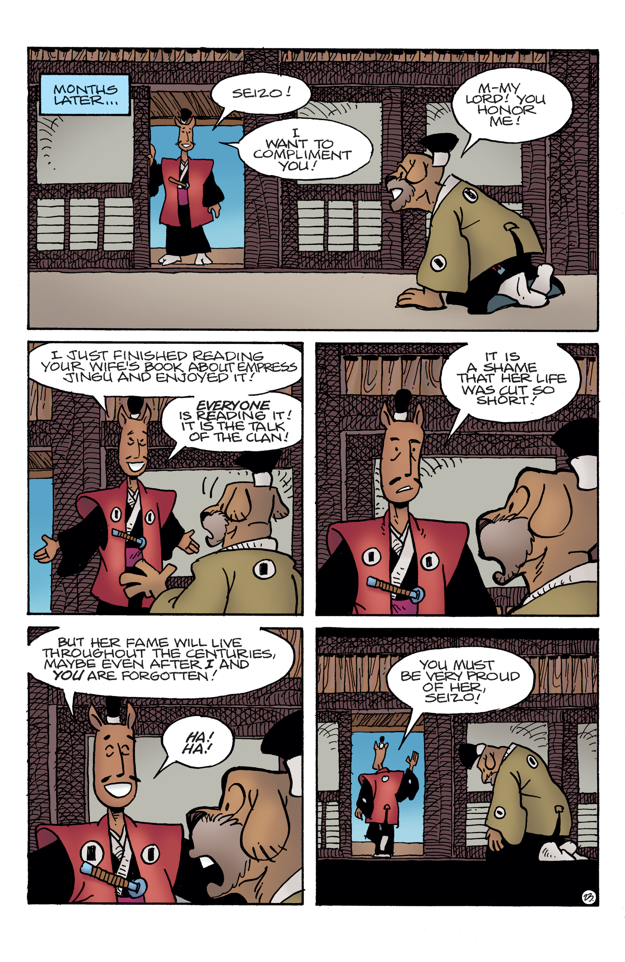 Read online Usagi Yojimbo (2019) comic -  Issue #5 - 25