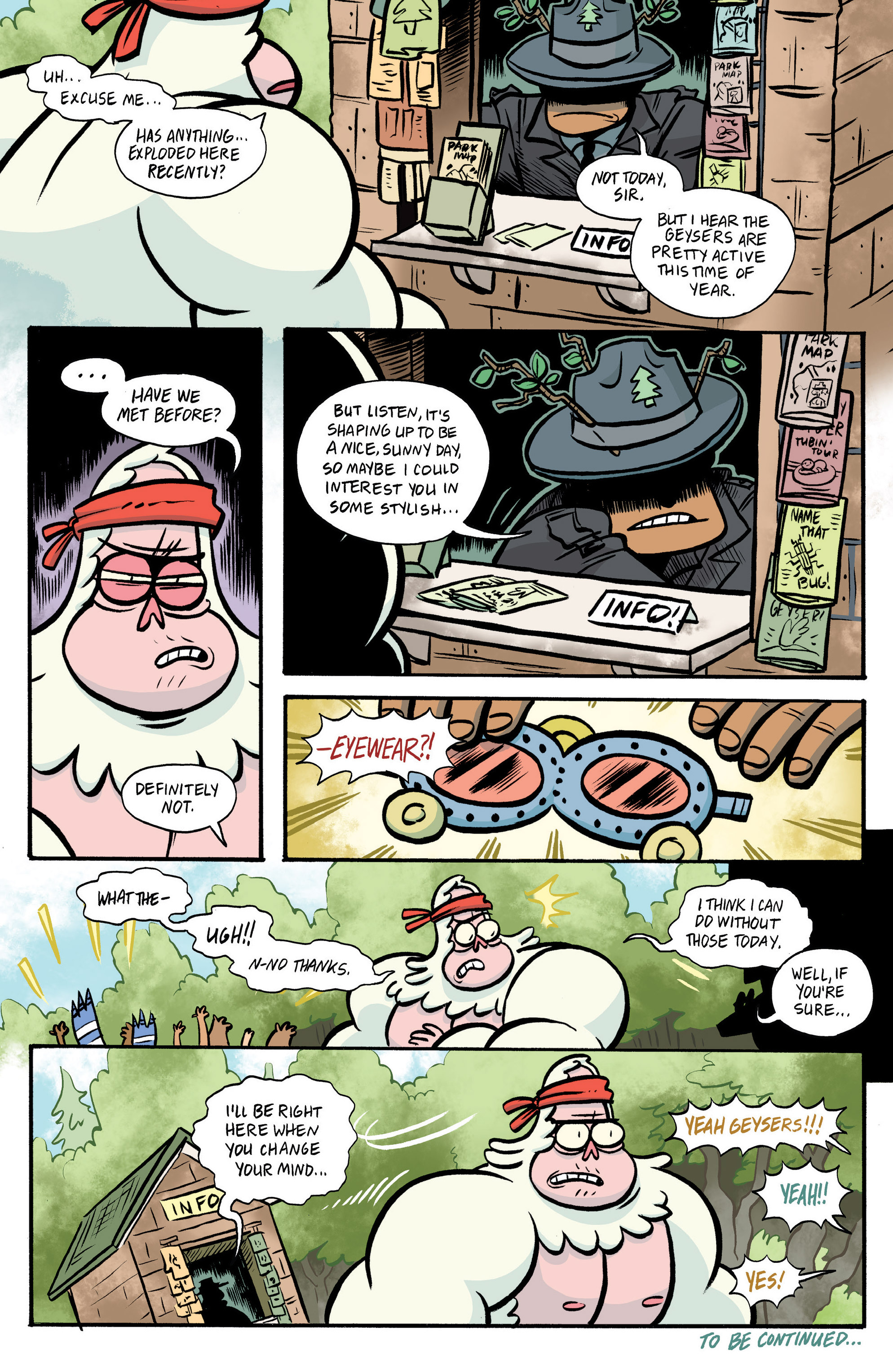 Read online Regular Show: Skips comic -  Issue #1 - 28