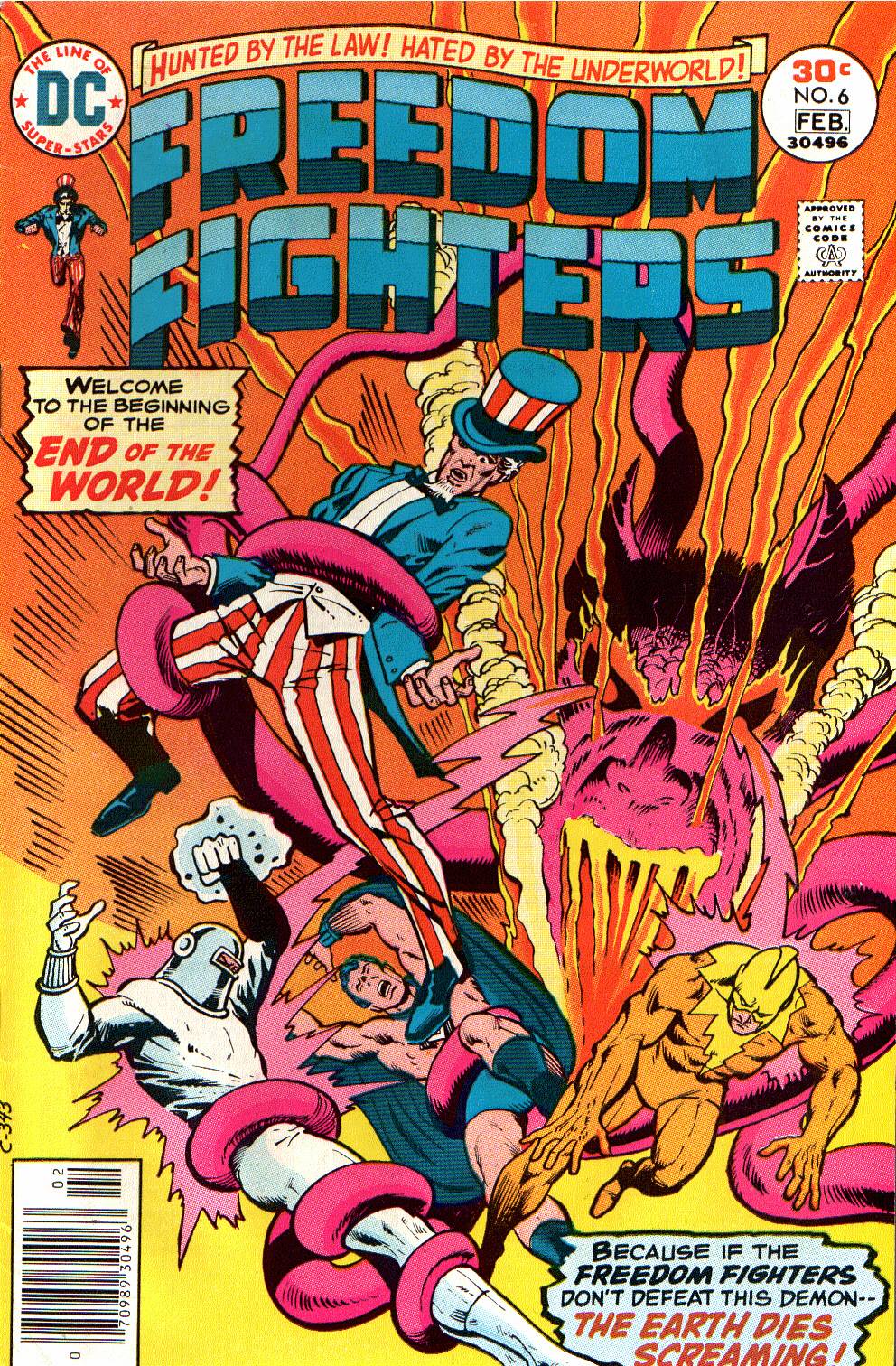 Freedom Fighters (1976) Issue #6 #6 - English 1