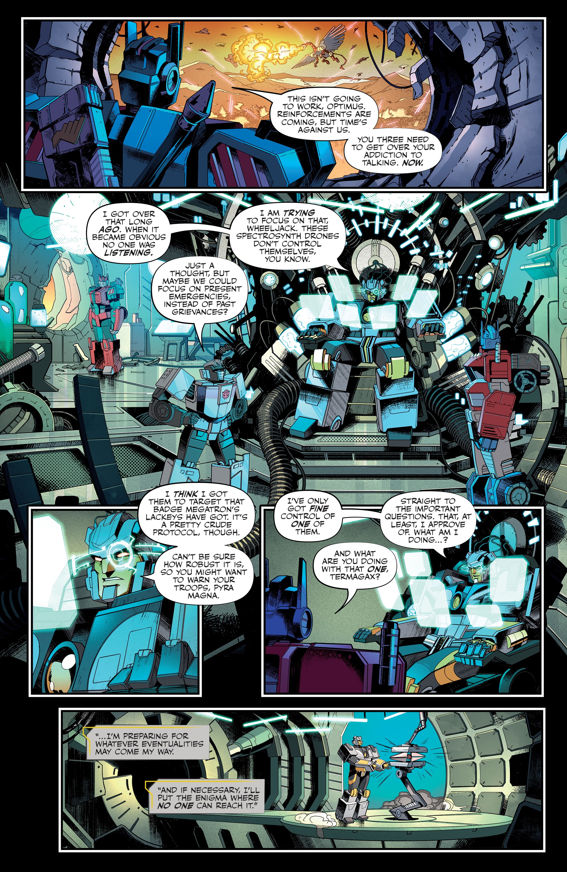 Read online Transformers (2019) comic -  Issue #36 - 8