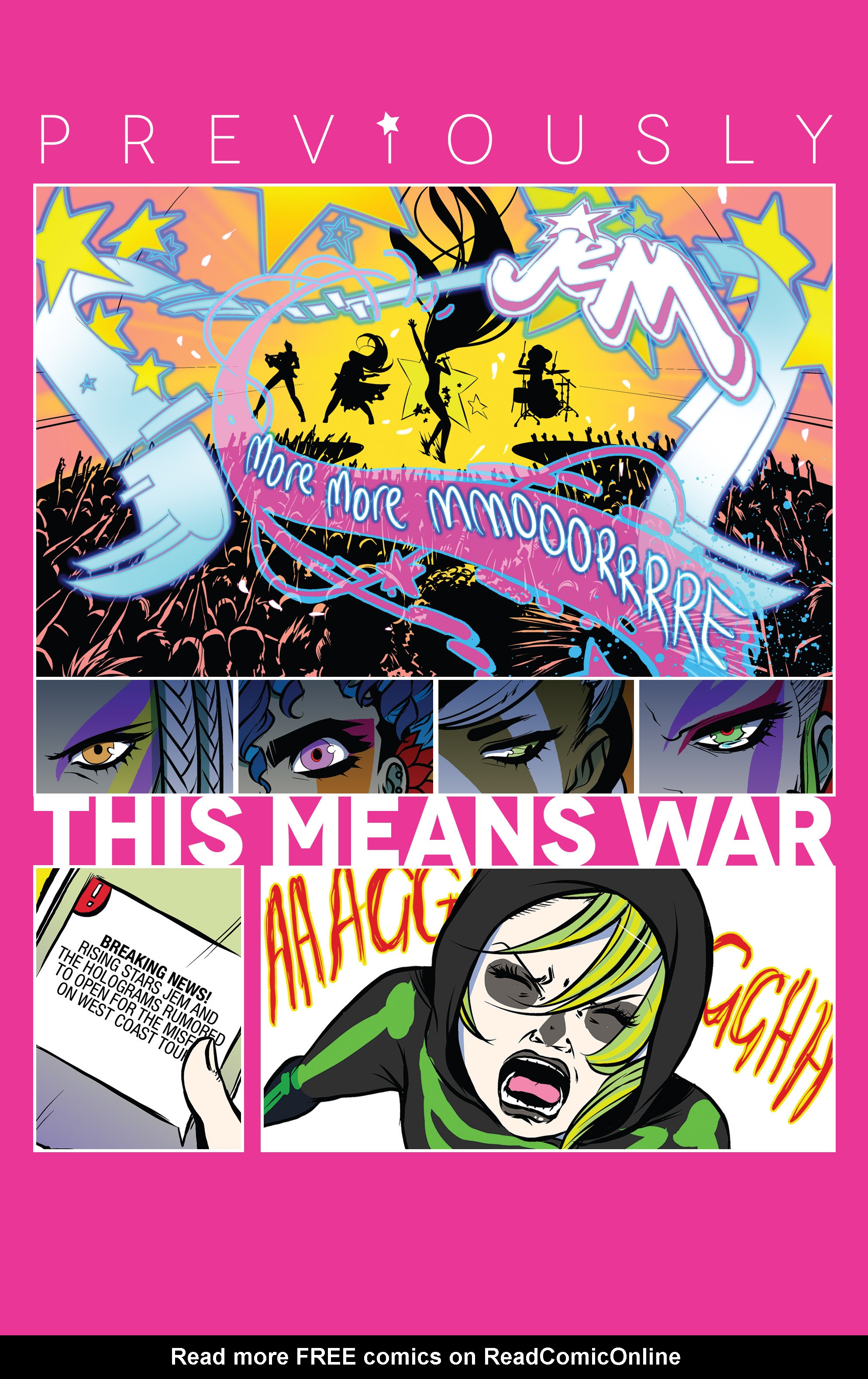 Read online Jem and The Holograms comic -  Issue # _Special - Valentine's Day - 3