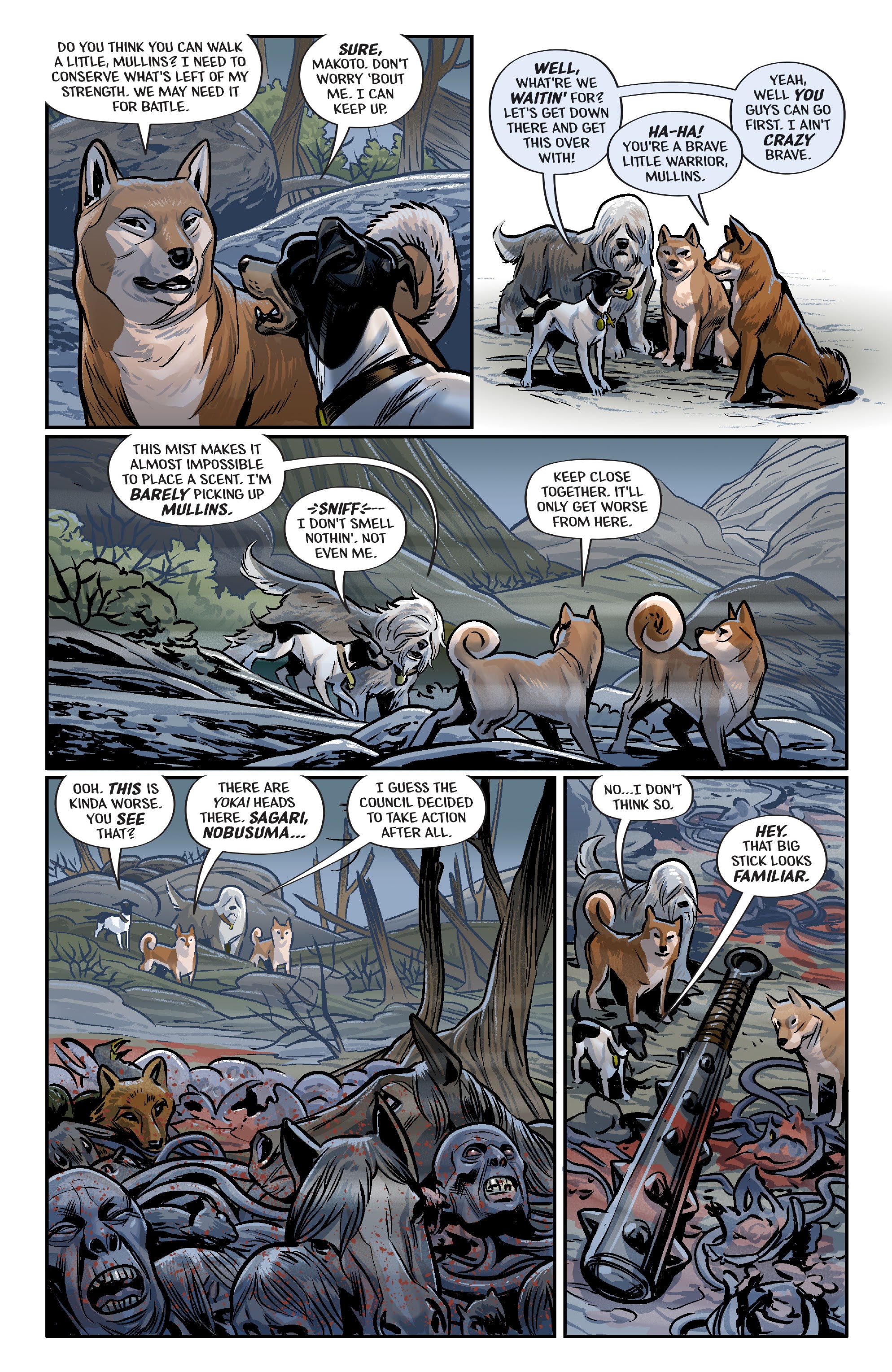 Read online Beasts of Burden: Occupied Territory comic -  Issue #4 - 5