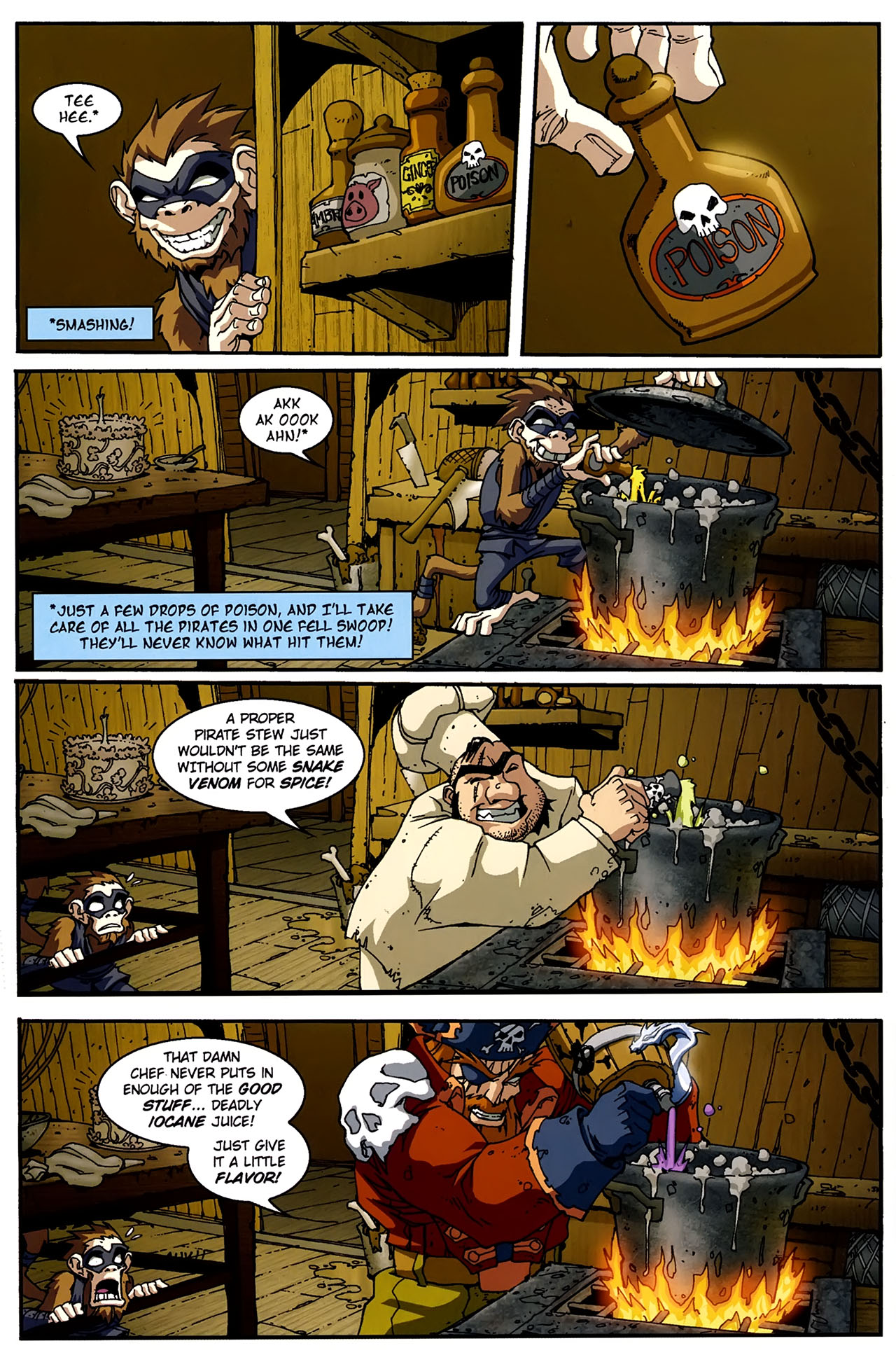 Read online Pirates vs. Ninjas II comic -  Issue #4 - 17