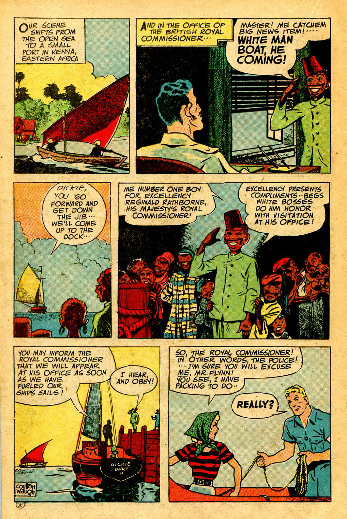 Read online Famous Funnies comic -  Issue #126 - 22