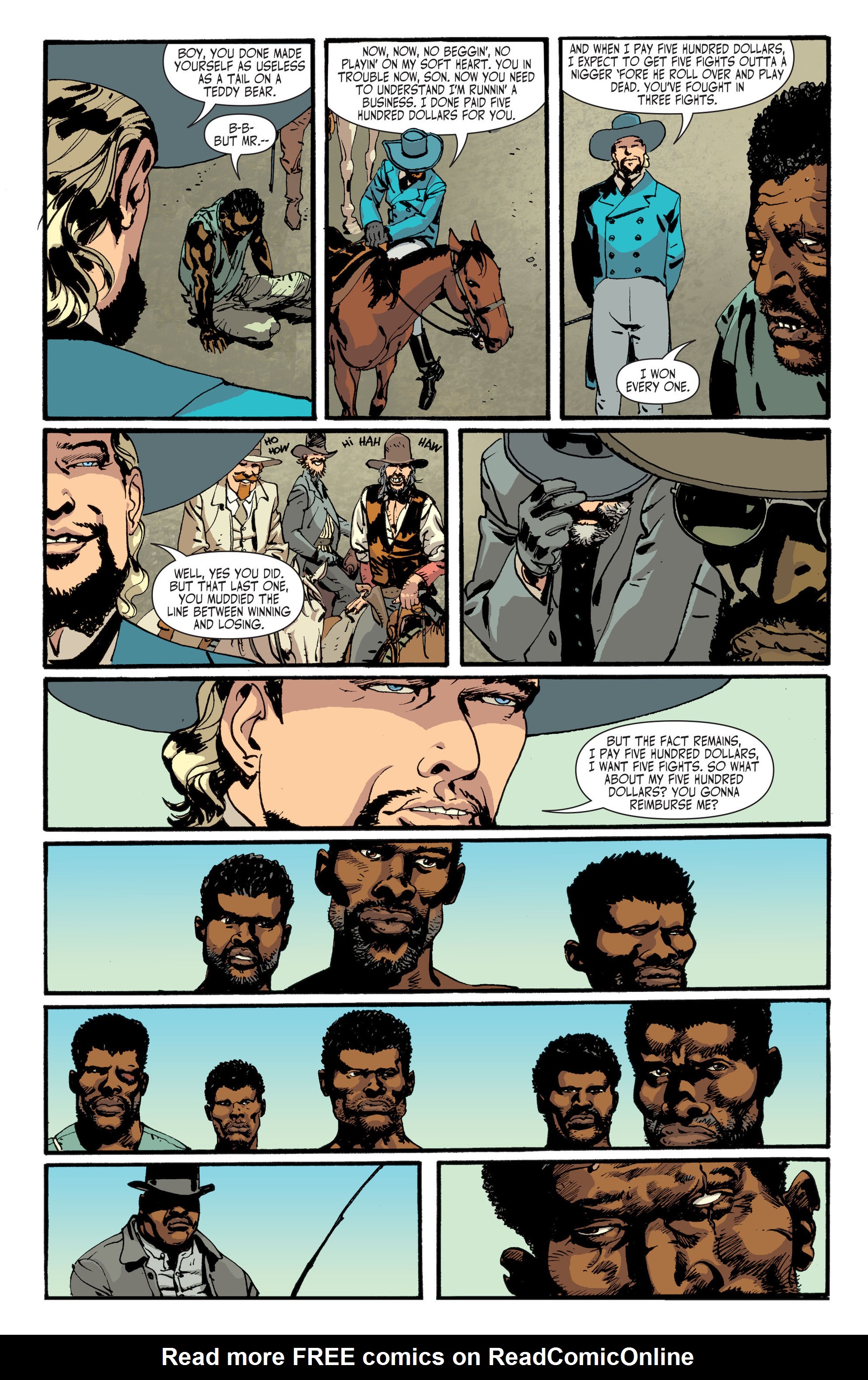 Read online Django Unchained comic -  Issue #4 - 35