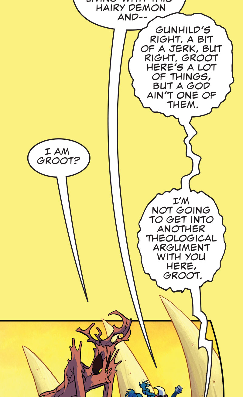 Read online Rocket Raccoon & Groot: Tall Tails Infinity Comic comic -  Issue #9 - 47