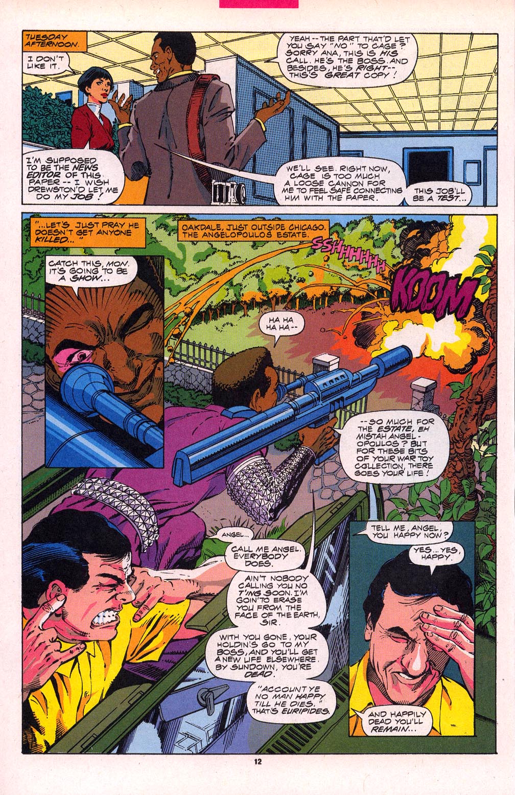 Read online Cage (1992) comic -  Issue #1 - 10