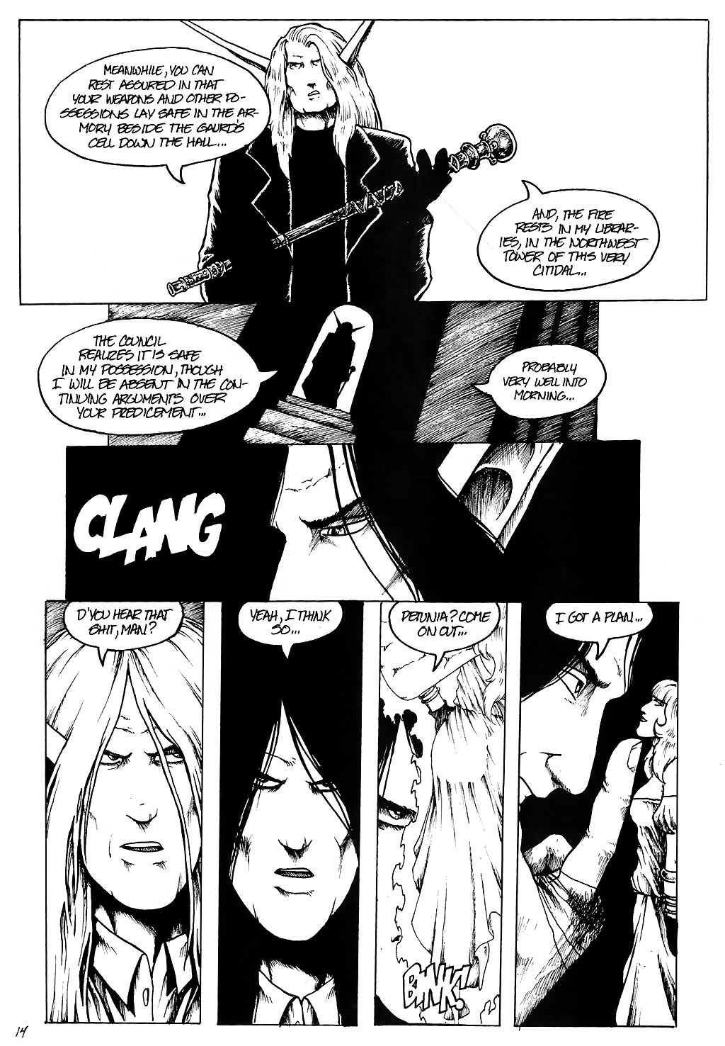Read online Poison Elves (1995) comic -  Issue #57 - 16