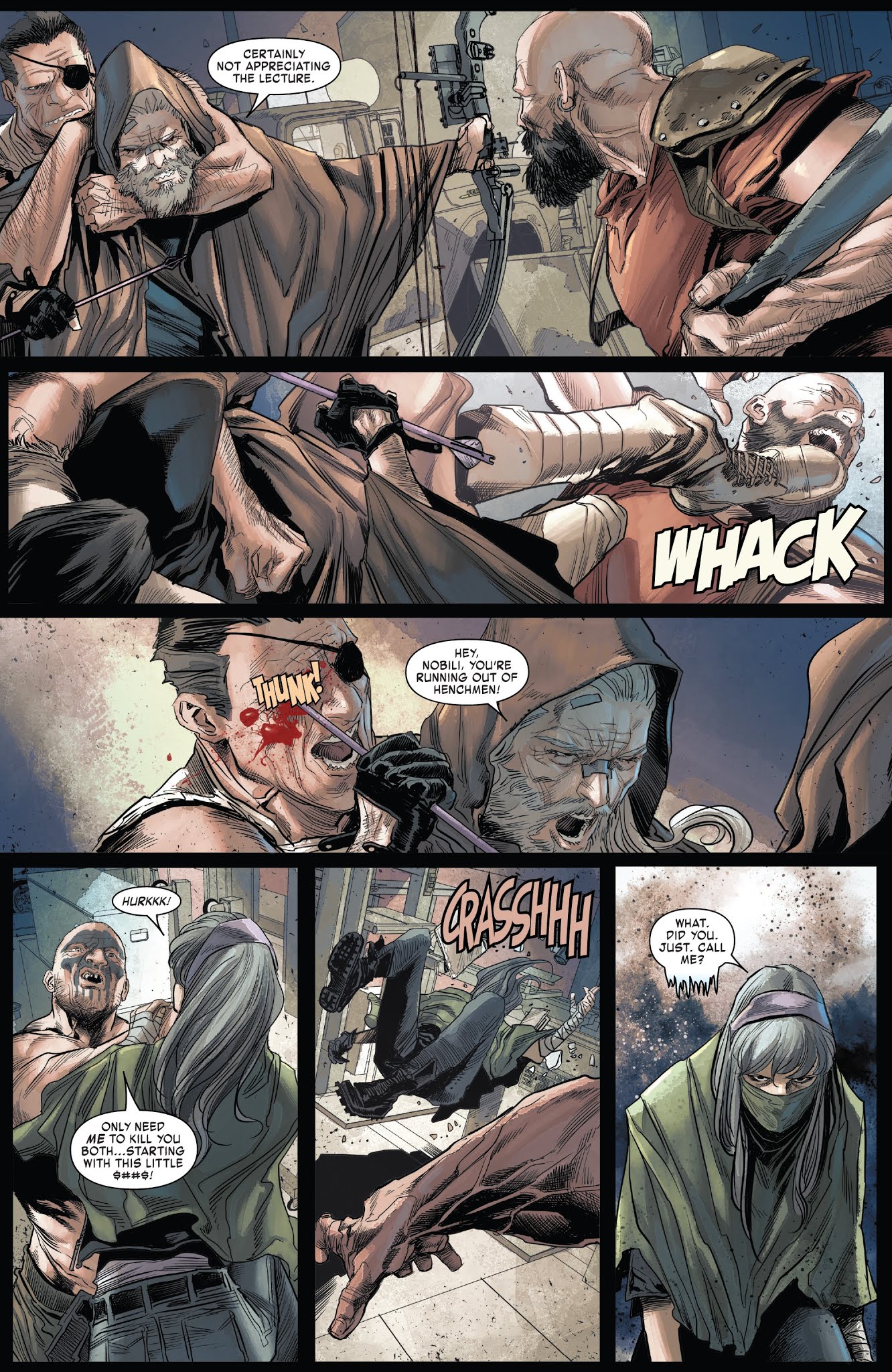 Read online Old Man Hawkeye comic -  Issue #8 - 6