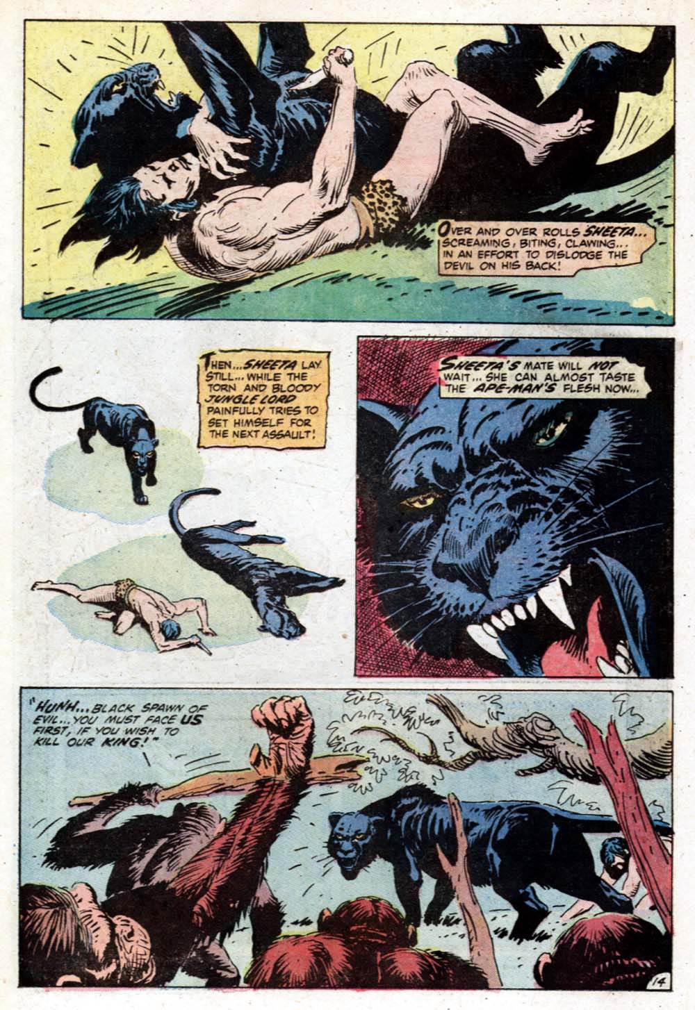 Read online Tarzan (1972) comic -  Issue #213 - 16