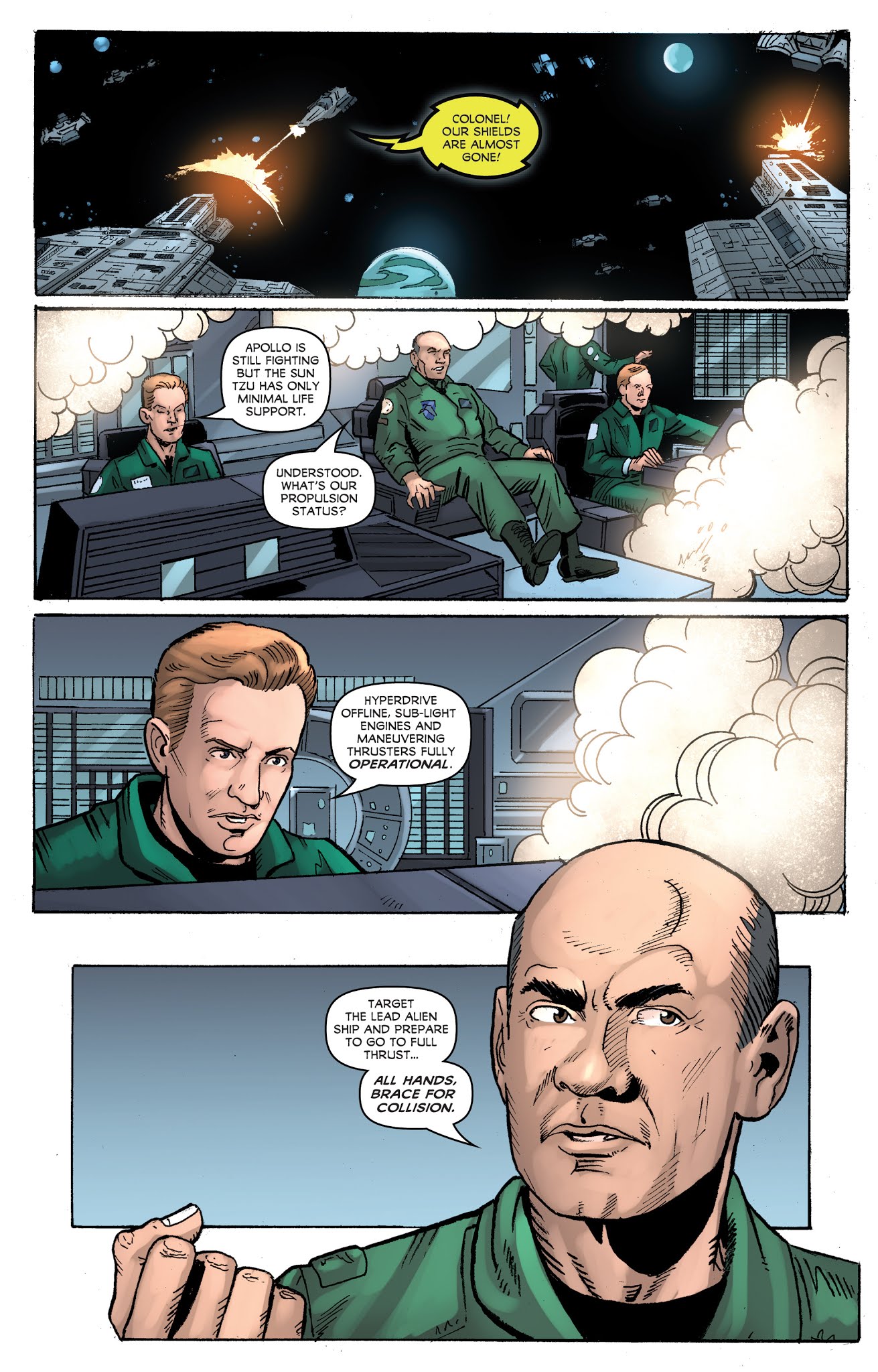 Read online Stargate Atlantis: Singularity comic -  Issue #3 - 14