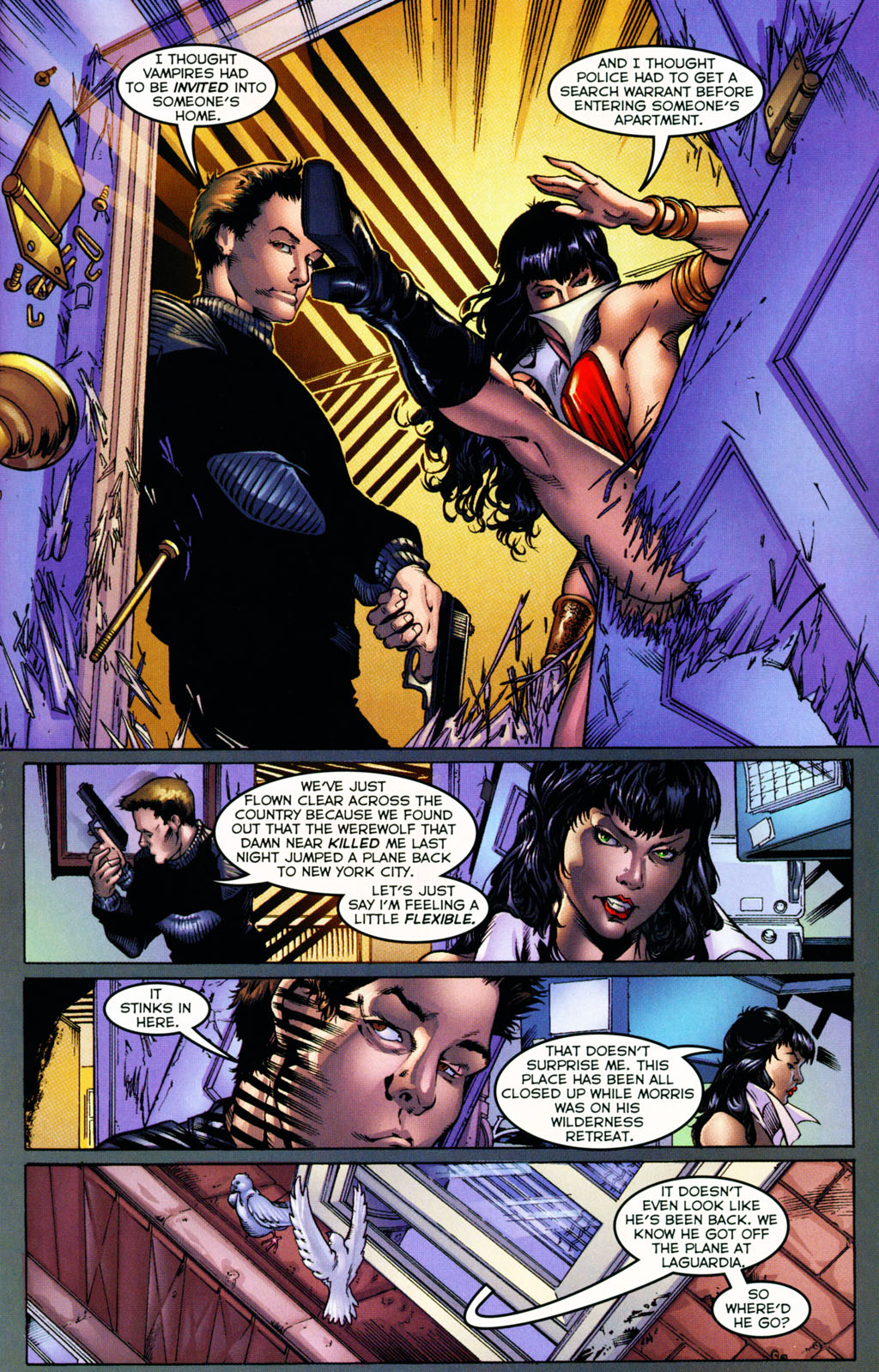 Read online Vampirella (2001) comic -  Issue #18 - 5