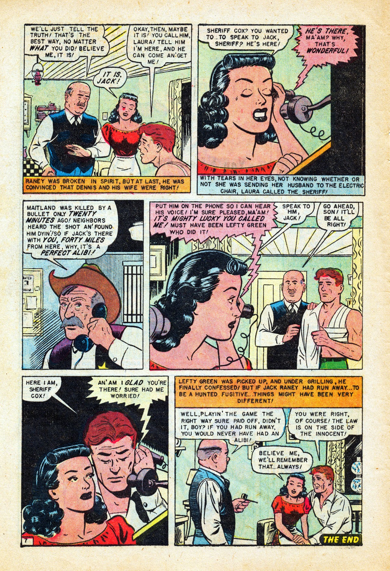 Read online Justice (1947) comic -  Issue #16 - 48