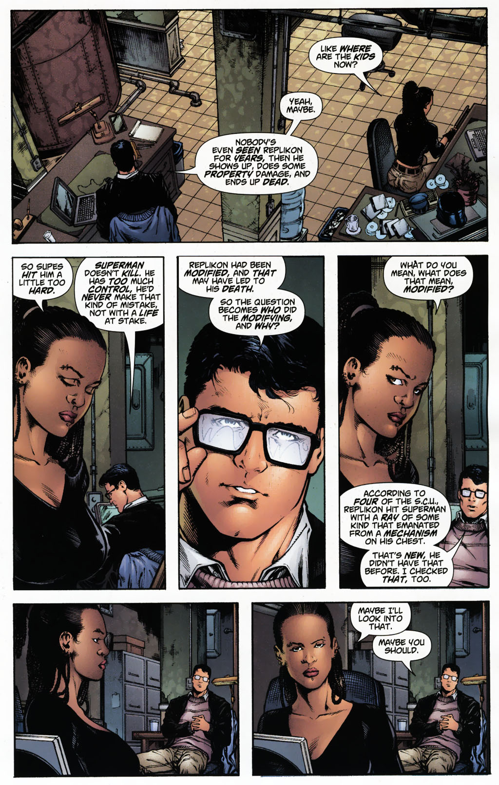 Read online Adventures of Superman (1987) comic -  Issue #628 - 8