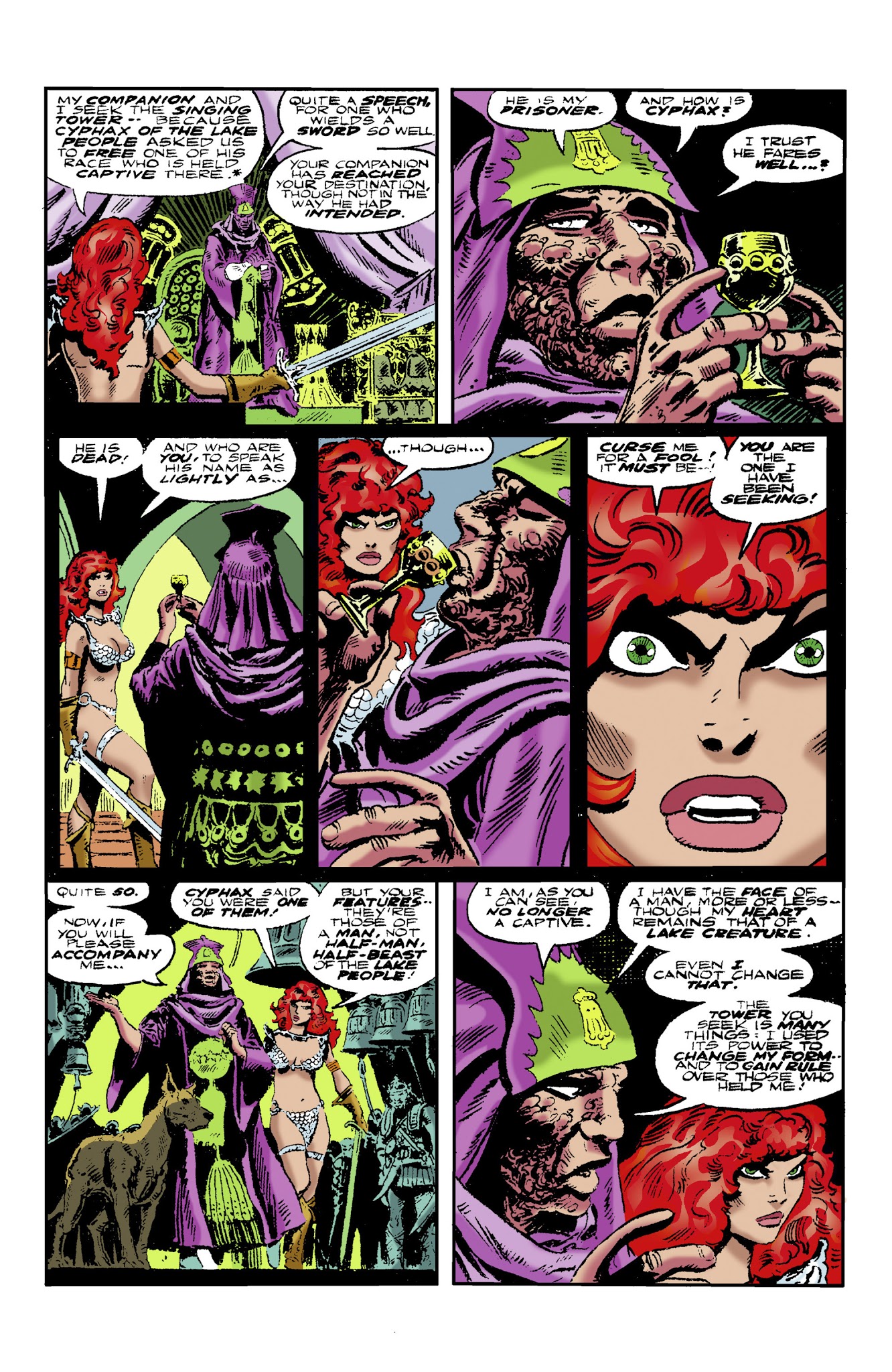 Read online The Adventures of Red Sonja comic -  Issue # TPB 2 - 88
