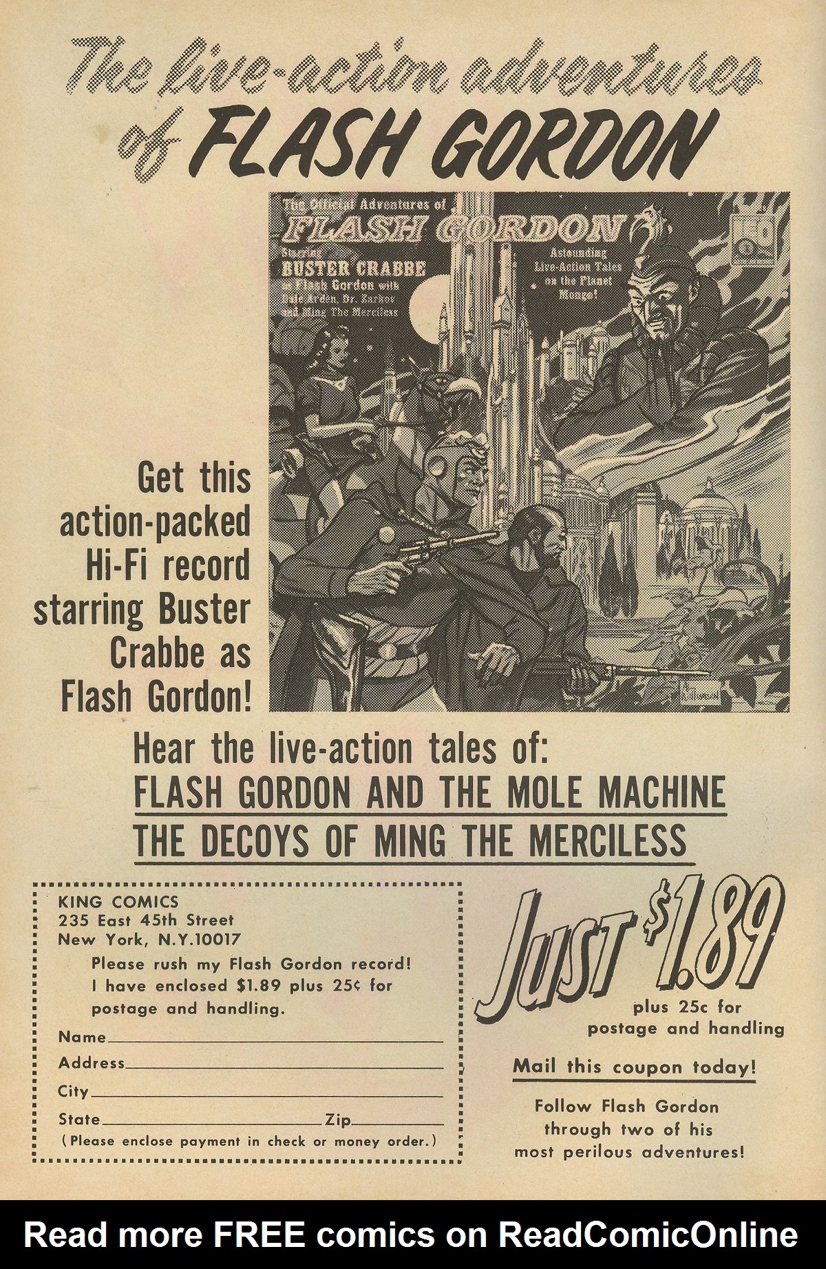 Read online Flash Gordon (1966) comic -  Issue #11 - 2