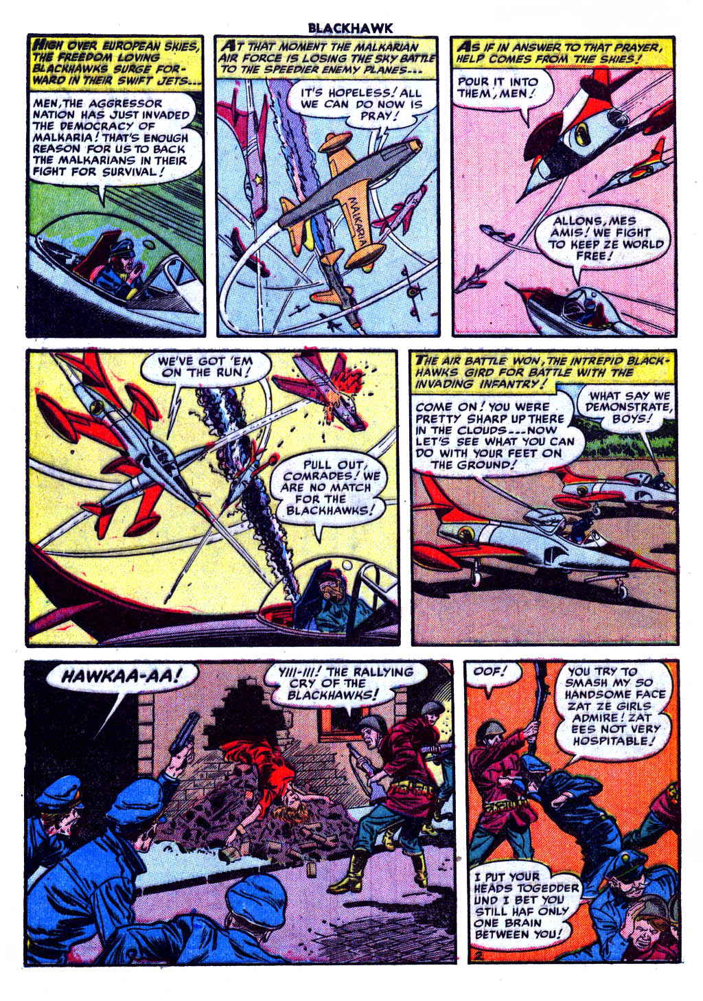 Read online Blackhawk (1957) comic -  Issue #56 - 4
