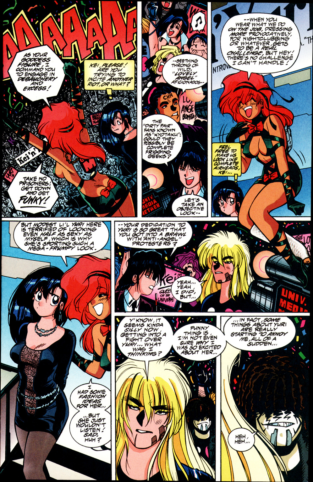 Read online Dirty Pair: Fatal But Not Serious comic -  Issue #2 - 17