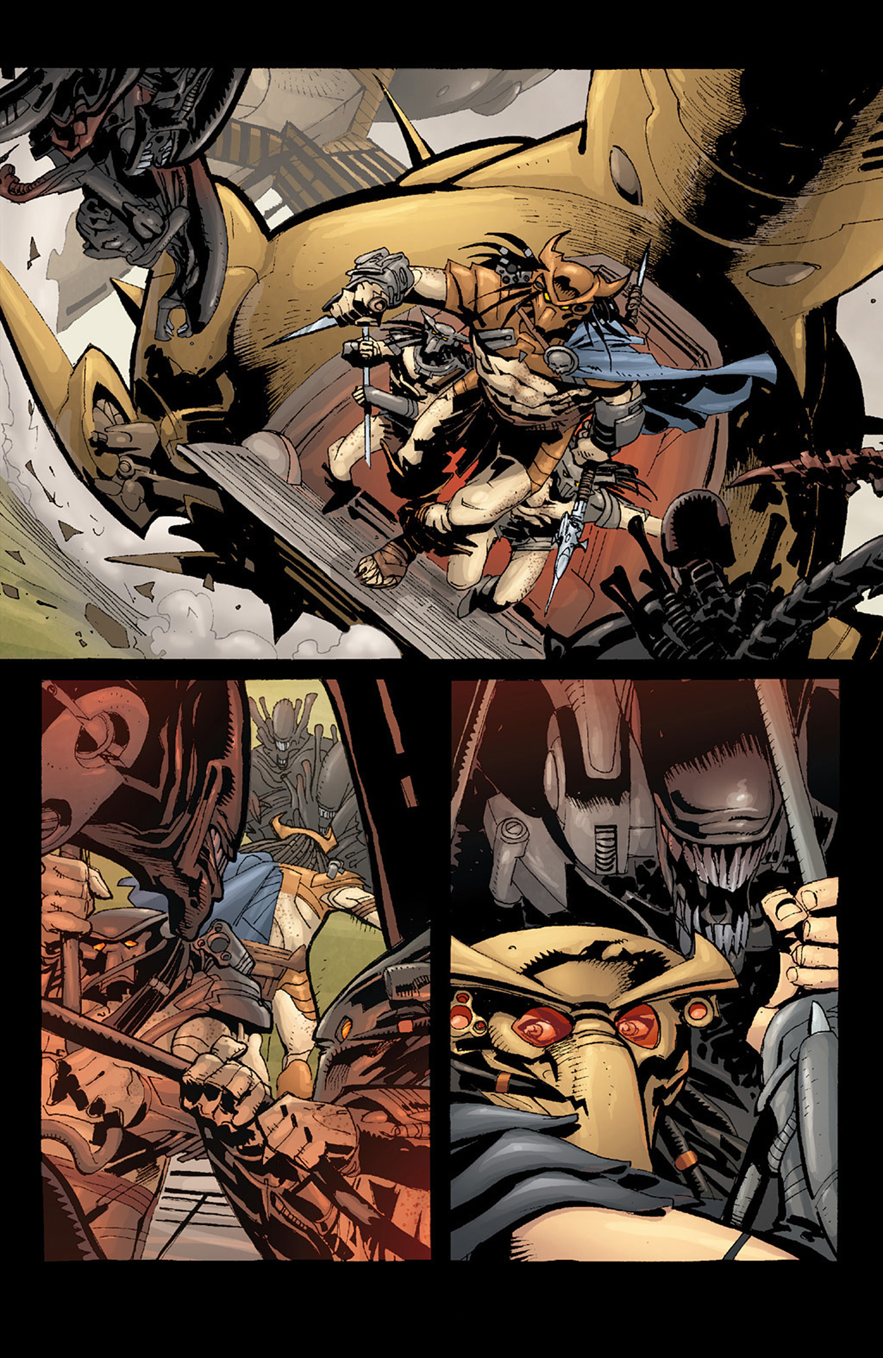 Read online Aliens vs. Predator: Three World War comic -  Issue #6 - 11