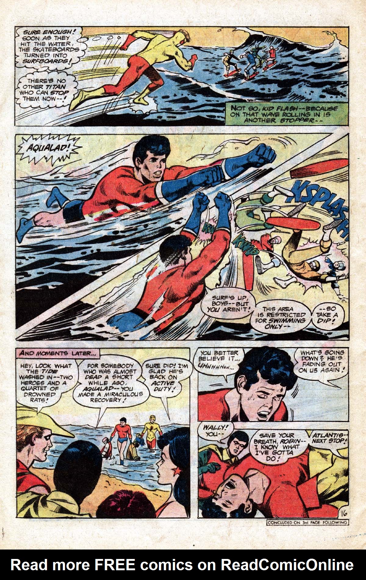 Read online Teen Titans (1966) comic -  Issue #49 - 17