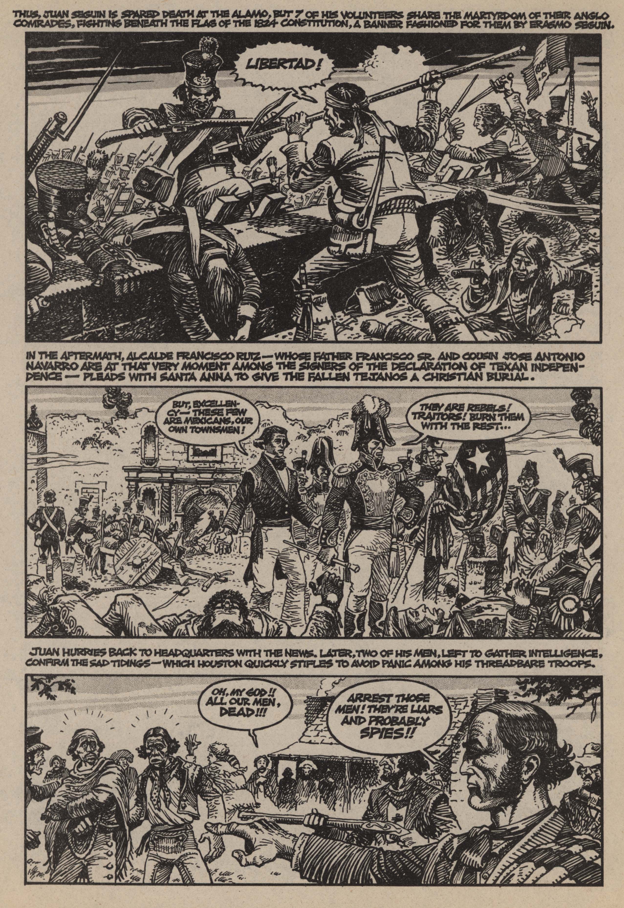 Read online Recuerden el Alamo comic -  Issue # Full - 38