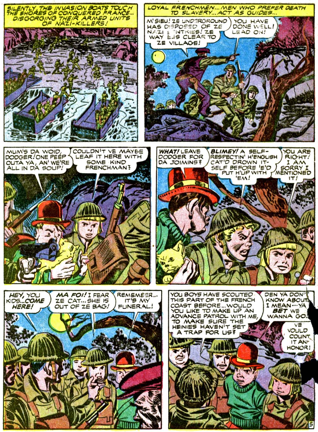 Read online Boy Commandos comic -  Issue #2 - 61