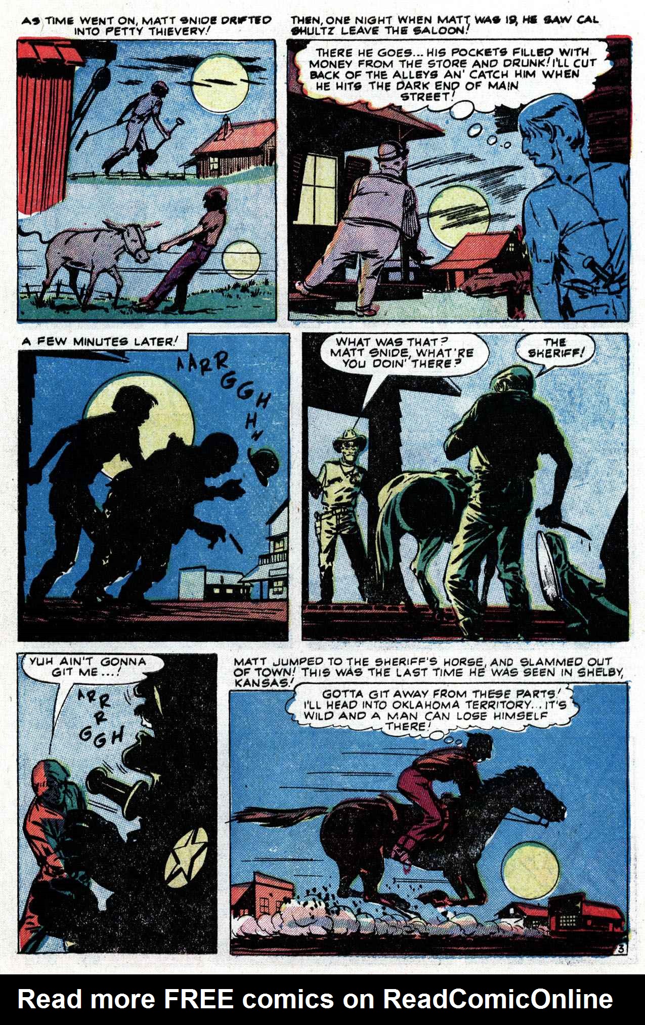 Read online Western Outlaws and Sheriffs comic -  Issue #71 - 29