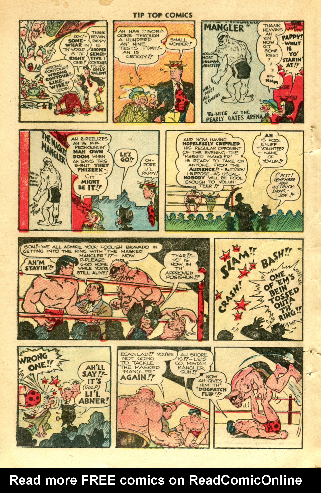 Read online Tip Top Comics comic -  Issue #130 - 22