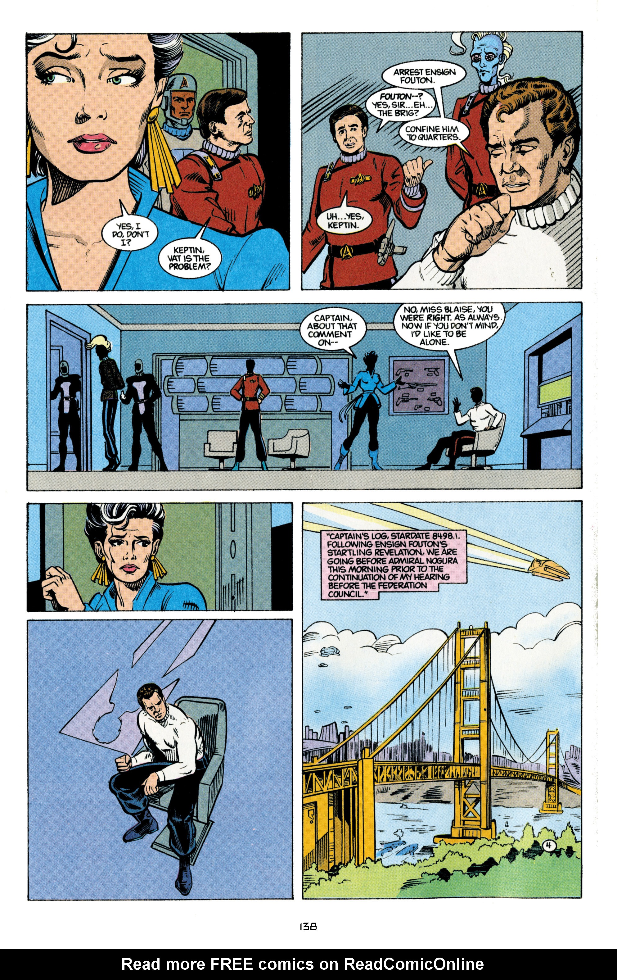 Read online Star Trek Archives comic -  Issue # TPB 5 - 129