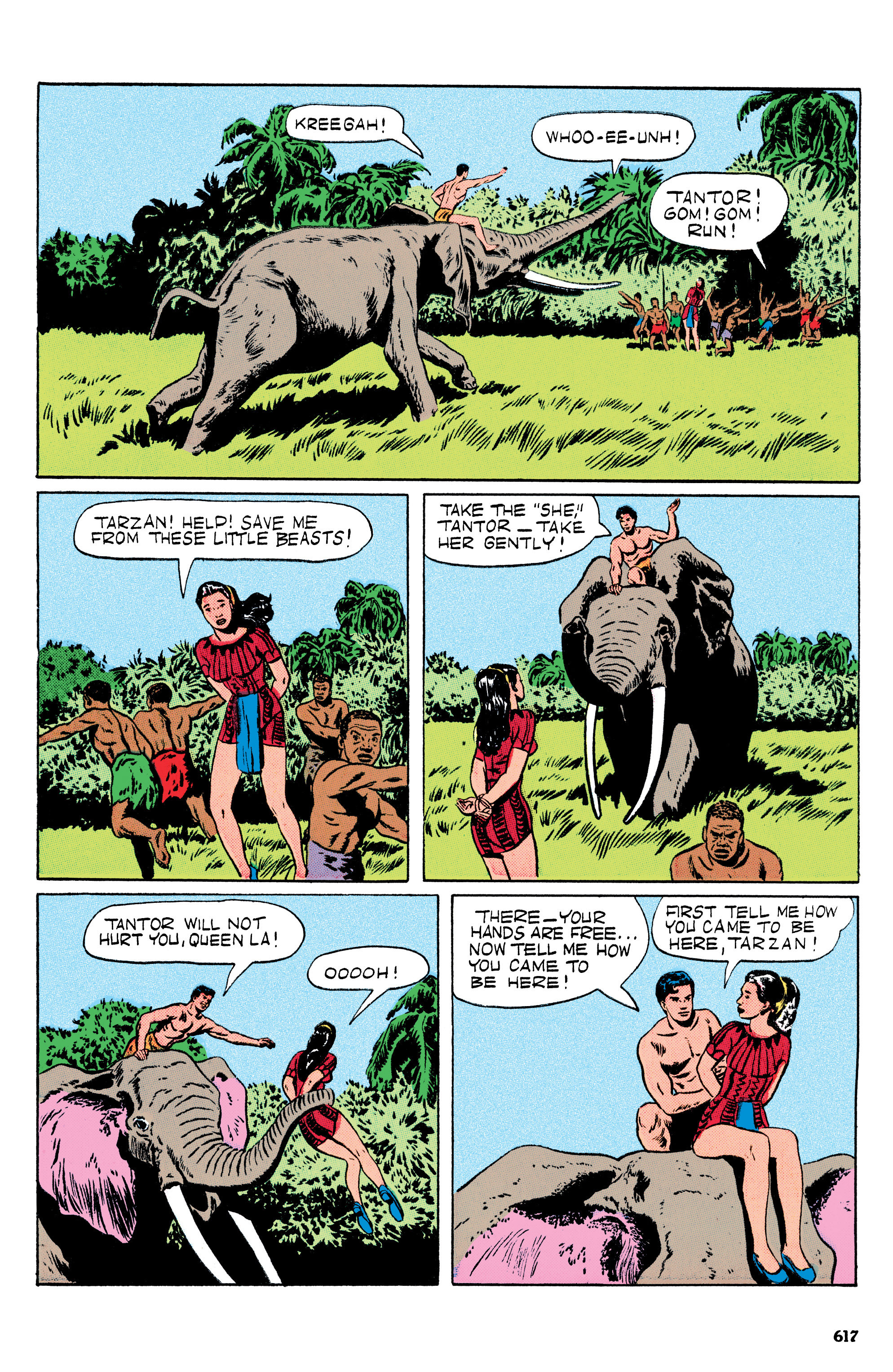 Read online Edgar Rice Burroughs Tarzan: The Jesse Marsh Years Omnibus comic -  Issue # TPB (Part 7) - 19