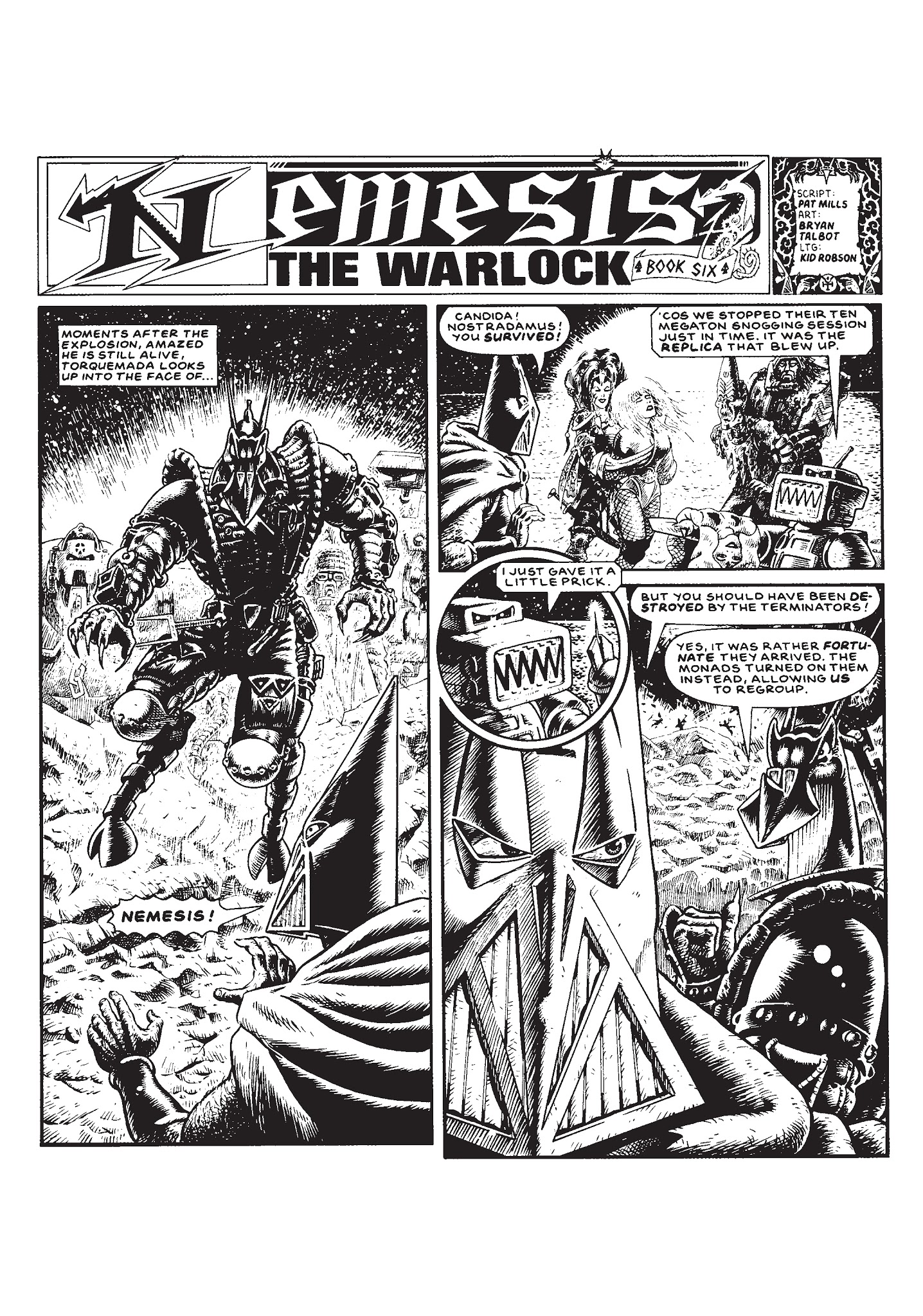 Read online The Complete Nemesis The Warlock comic -  Issue # TPB 2 - 114