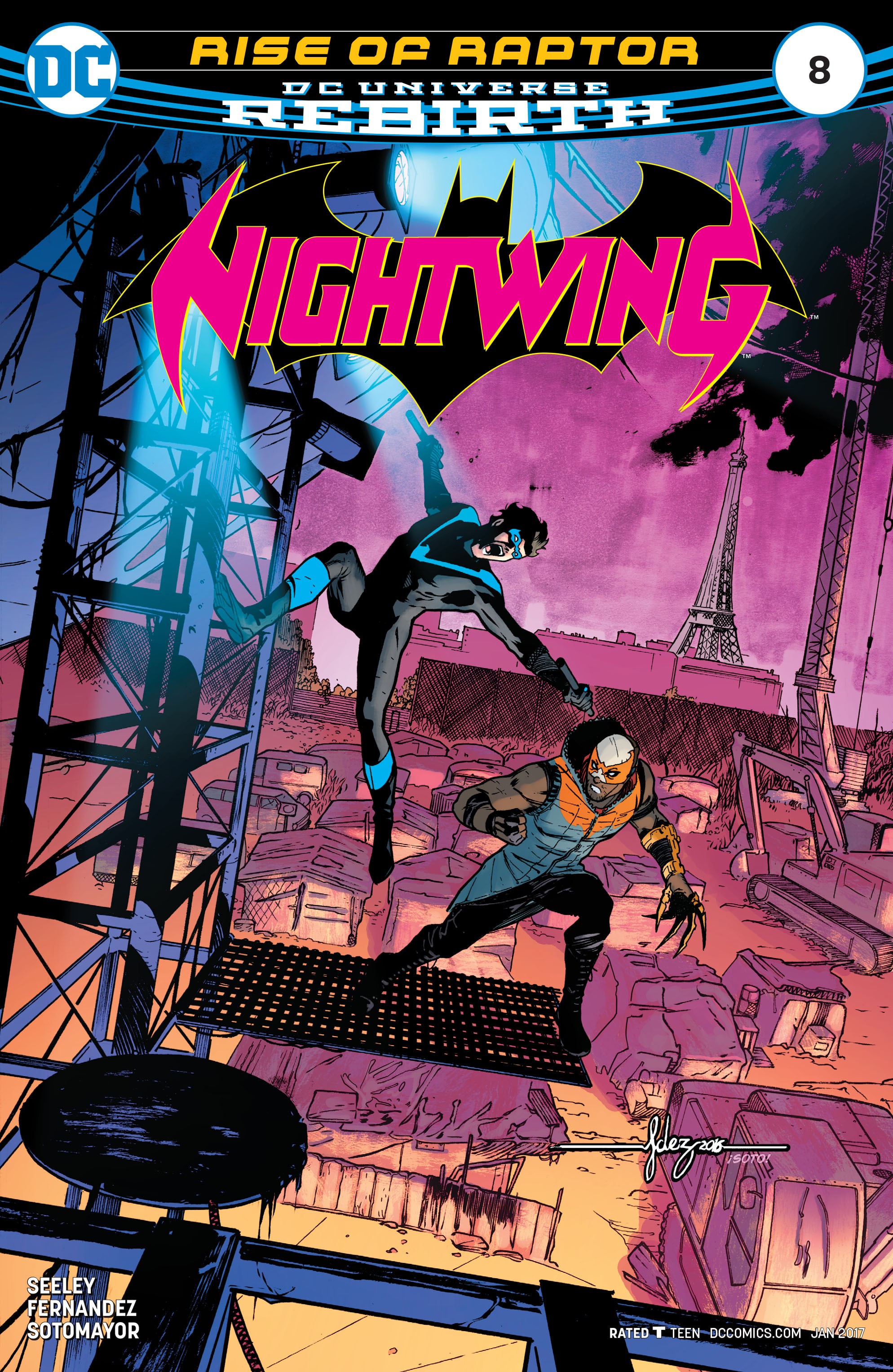 Read online Nightwing (2016) comic -  Issue #8 - 1