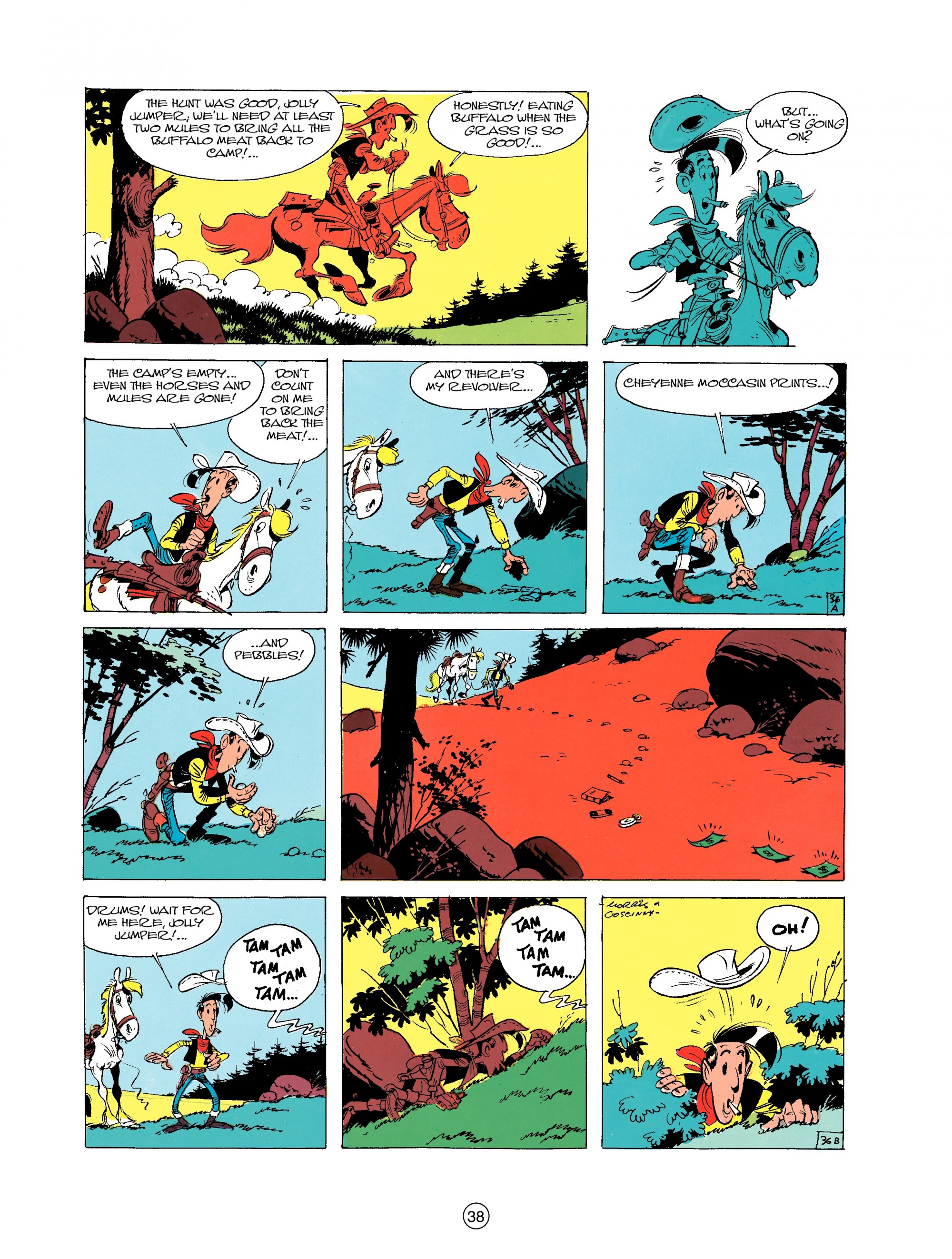Read online A Lucky Luke Adventure comic -  Issue #16 - 38