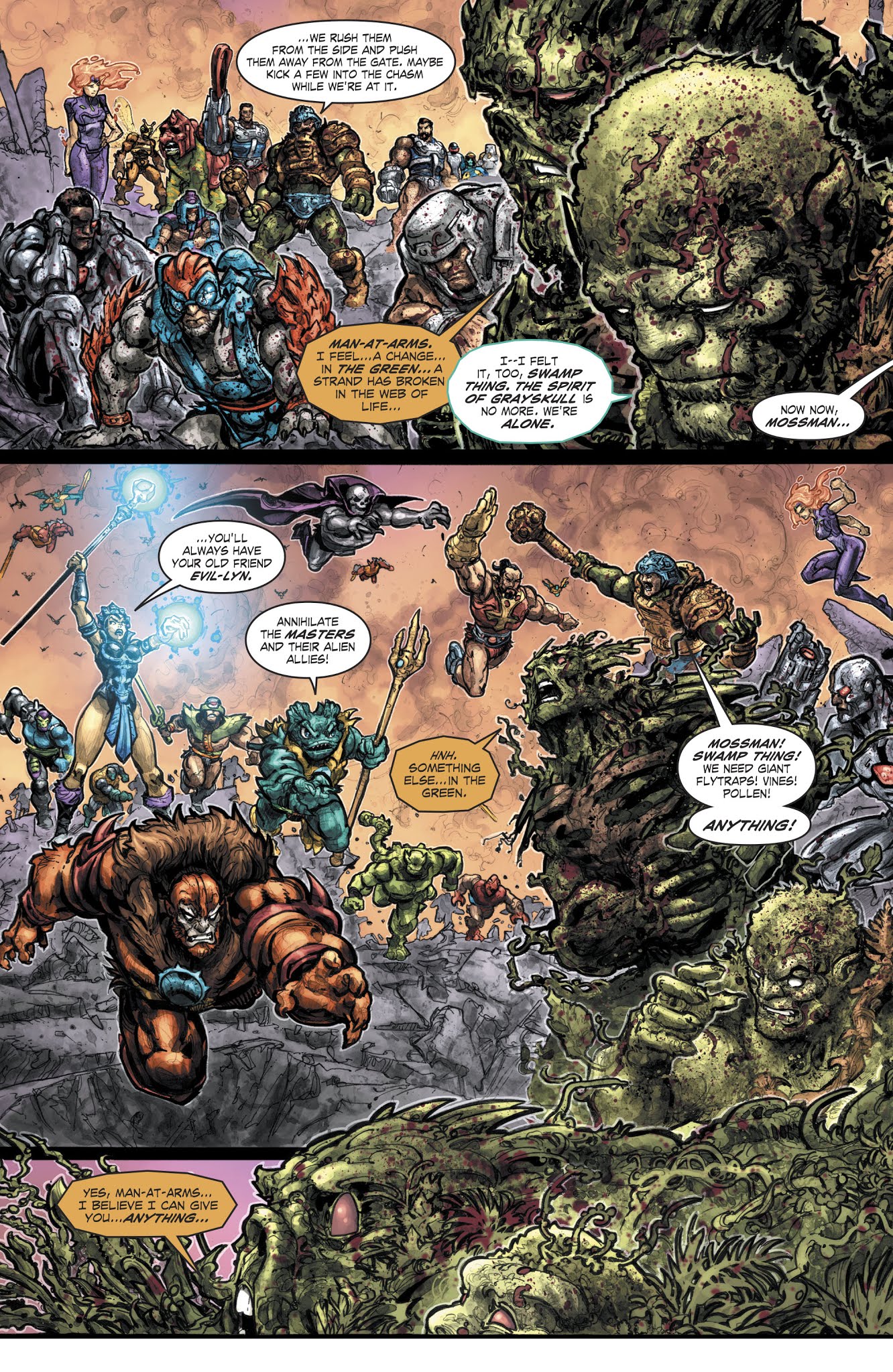 Read online Injustice Vs. Masters of the Universe comic -  Issue #5 - 9