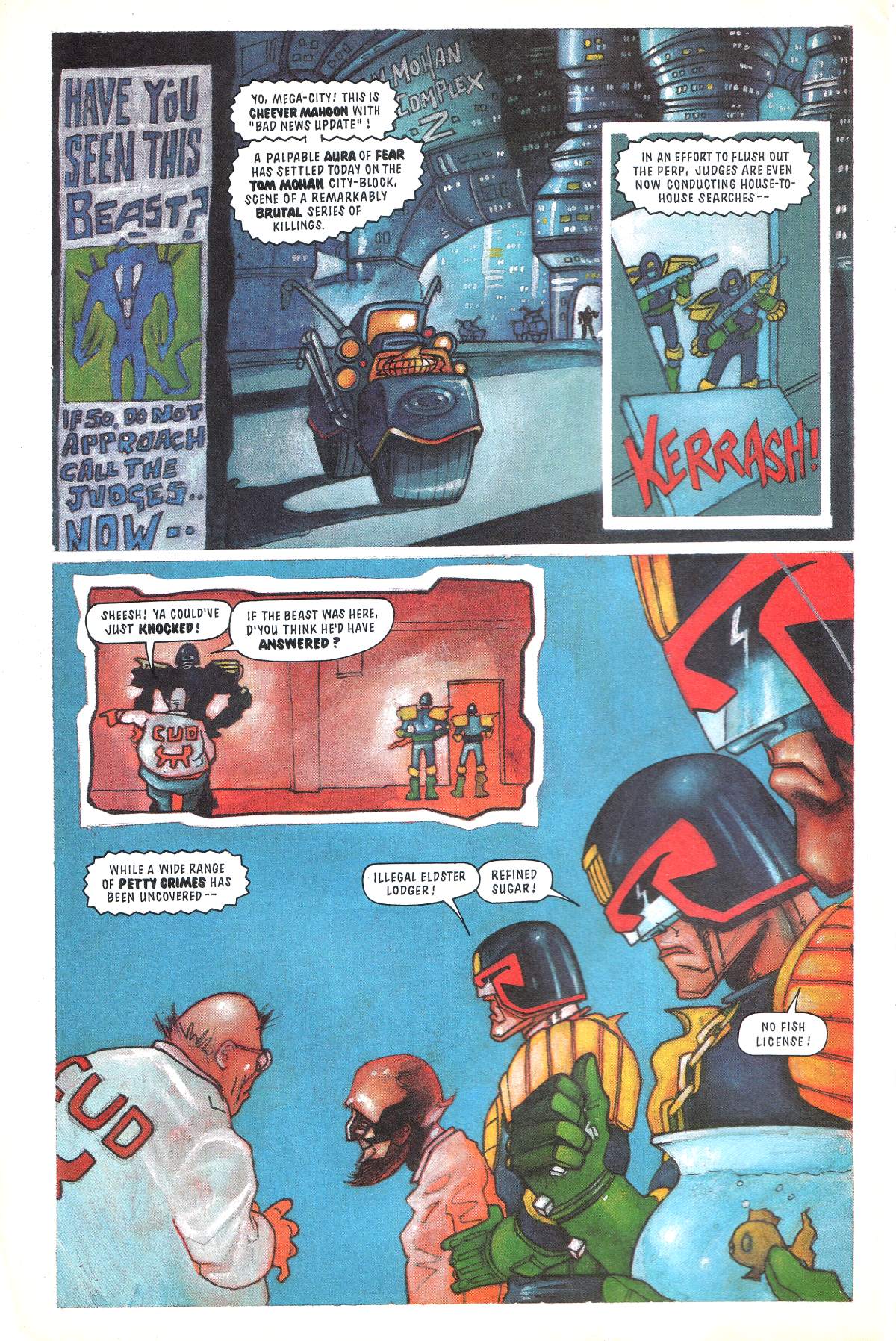 Read online Judge Dredd: The Megazine comic -  Issue #15 - 6