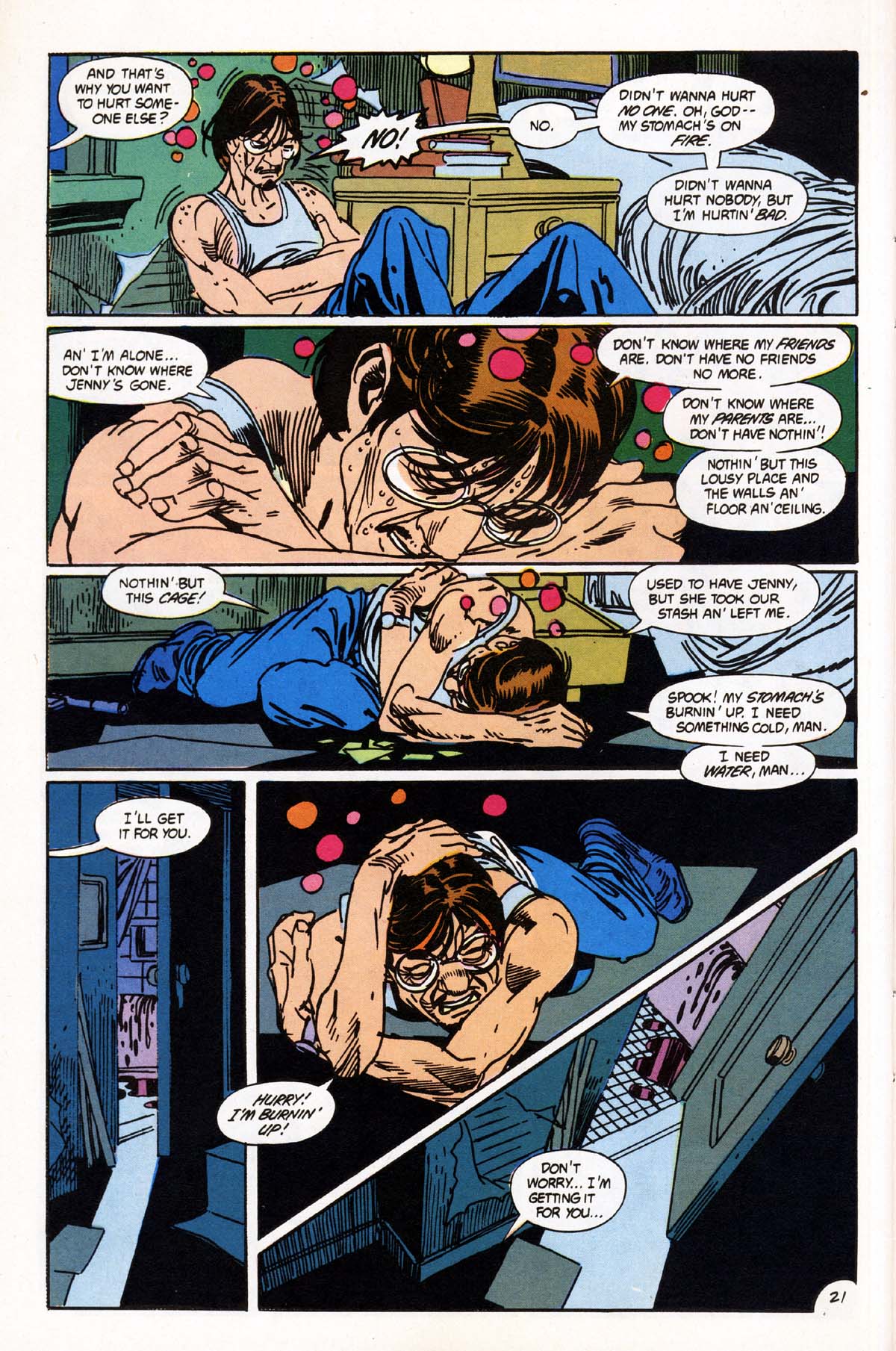 Read online Vigilante (1983) comic -  Issue #12 - 22