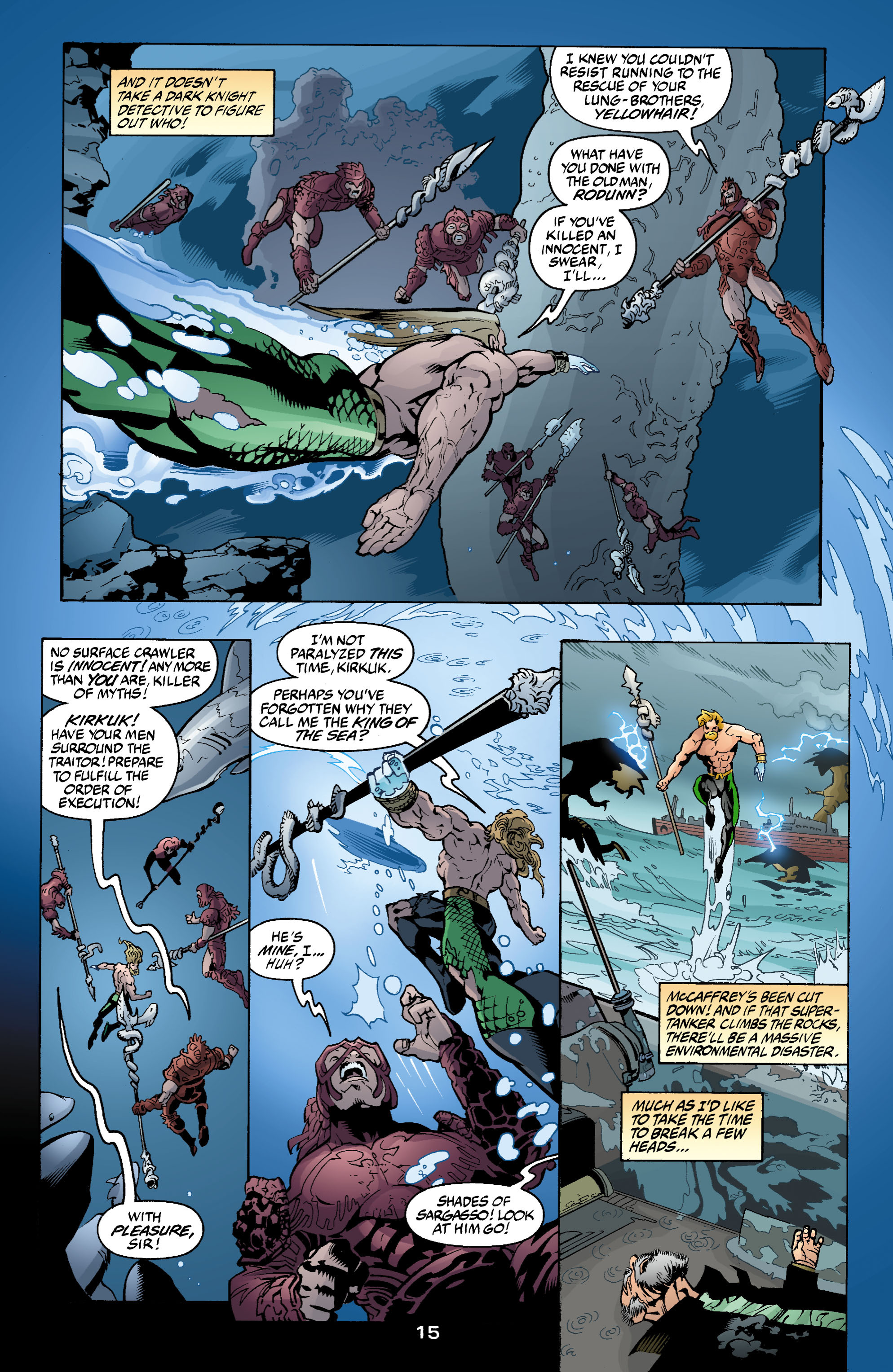Read online Aquaman (2003) comic -  Issue #2 - 16