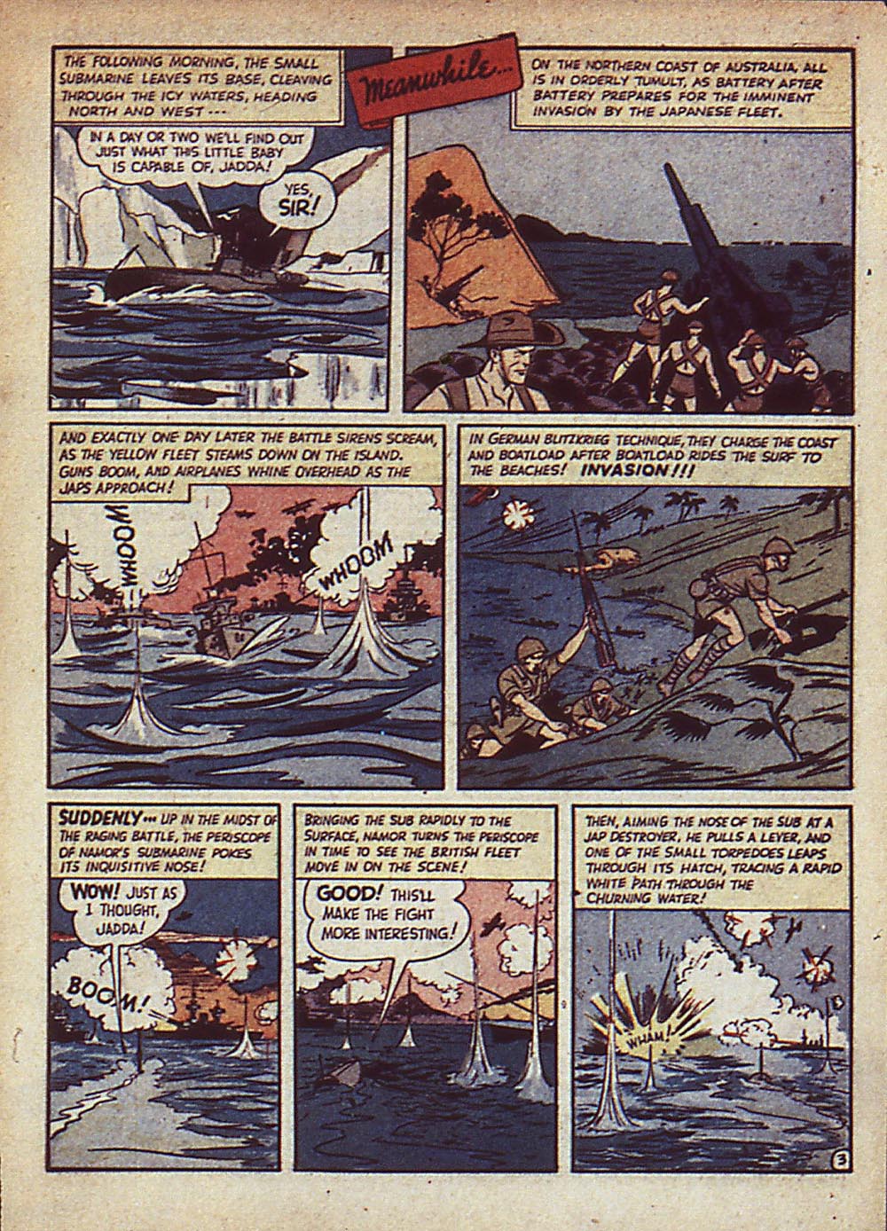 Read online Sub-Mariner Comics comic -  Issue #5 - 6