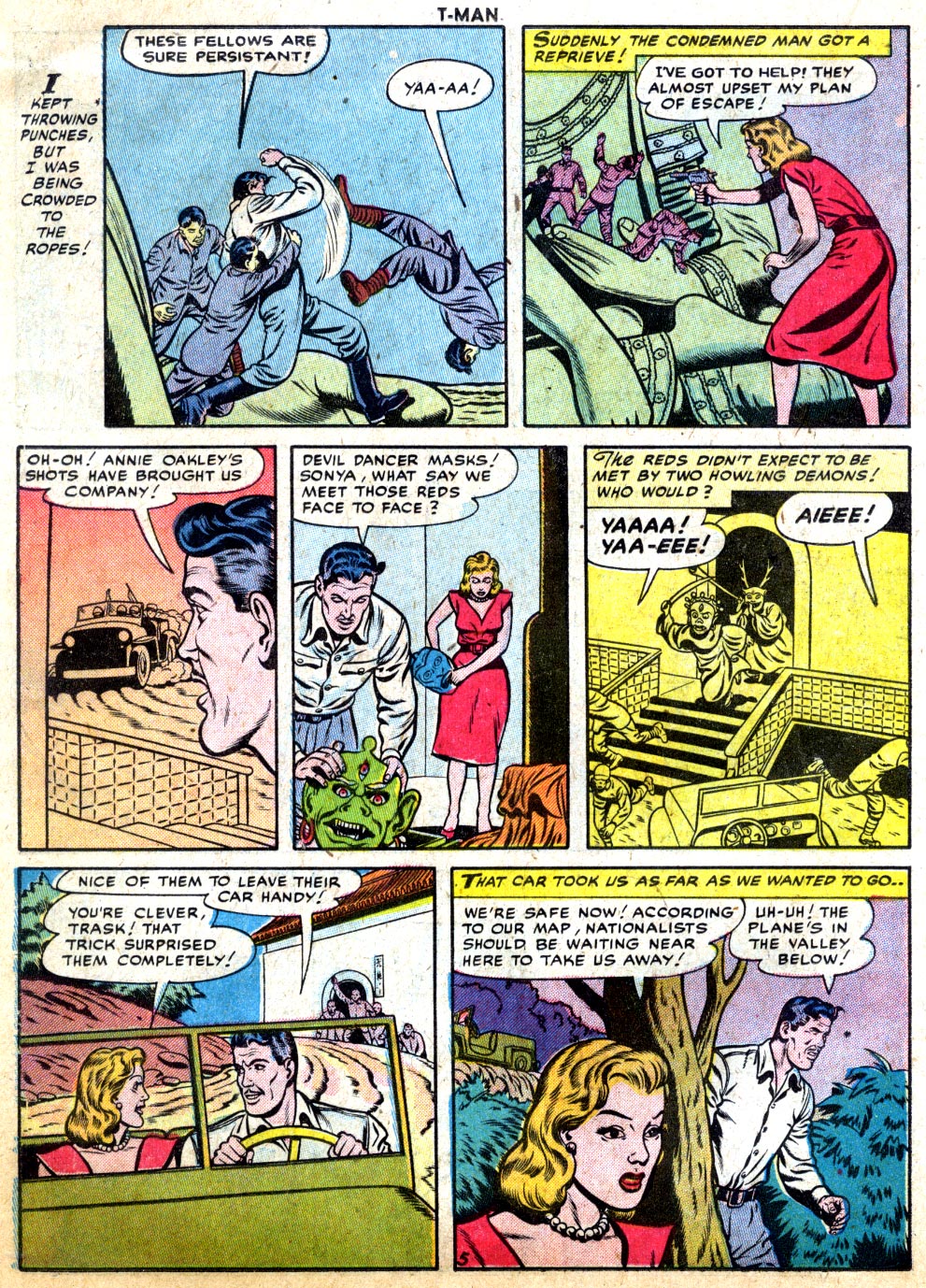 Read online T-Man: World Wide Trouble Shooter comic -  Issue #34 - 22