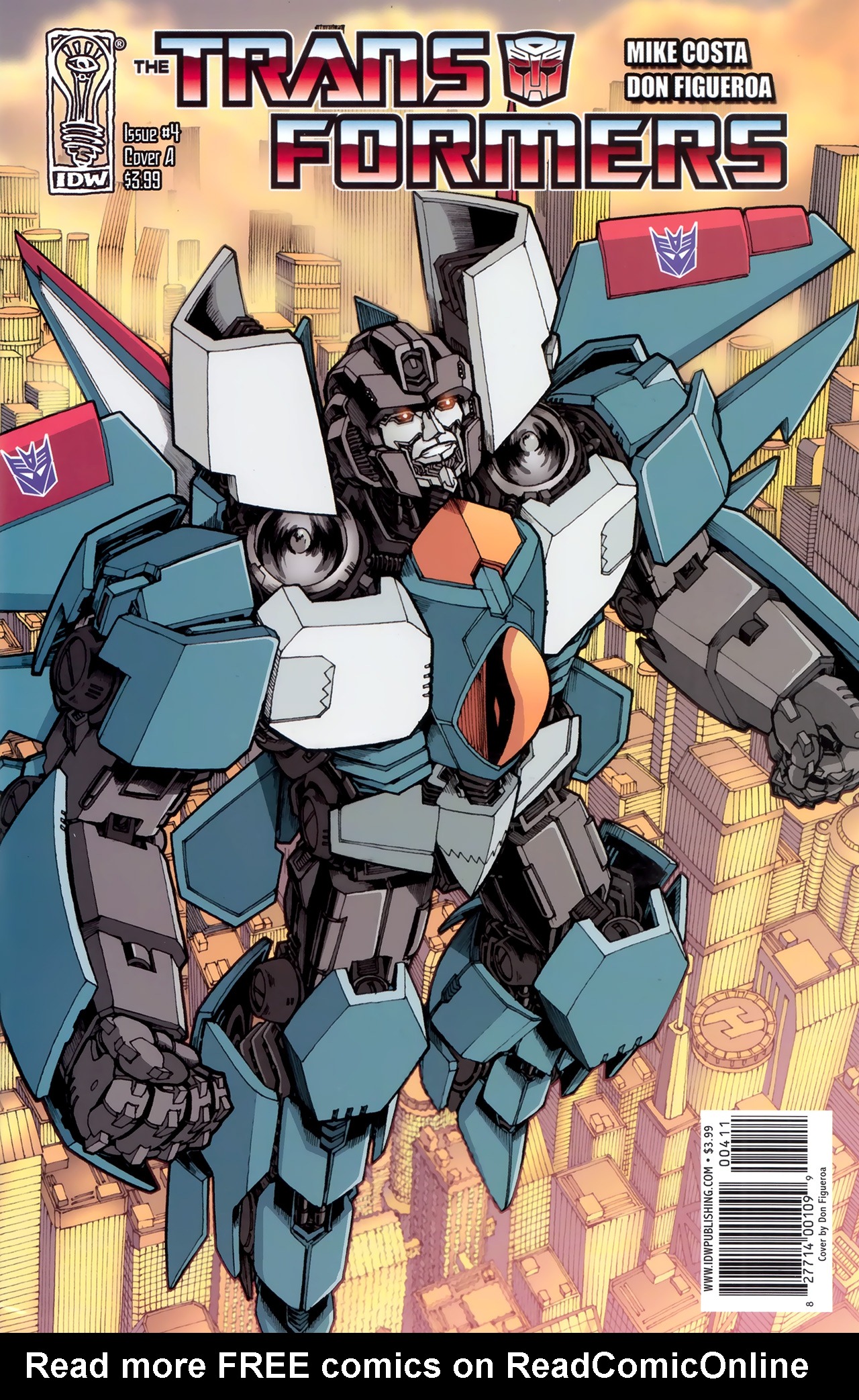 Read online The Transformers (2009) comic Issue 4