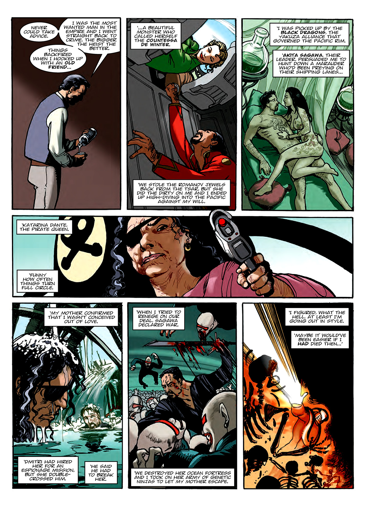 Read online Nikolai Dante comic -  Issue # TPB 11 - 14