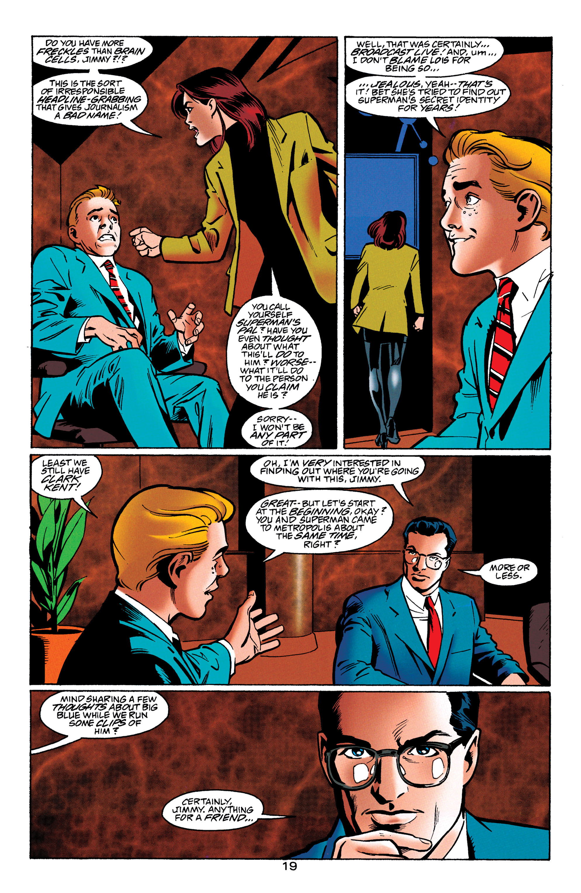 Read online Adventures of Superman (1987) comic -  Issue #550 - 20