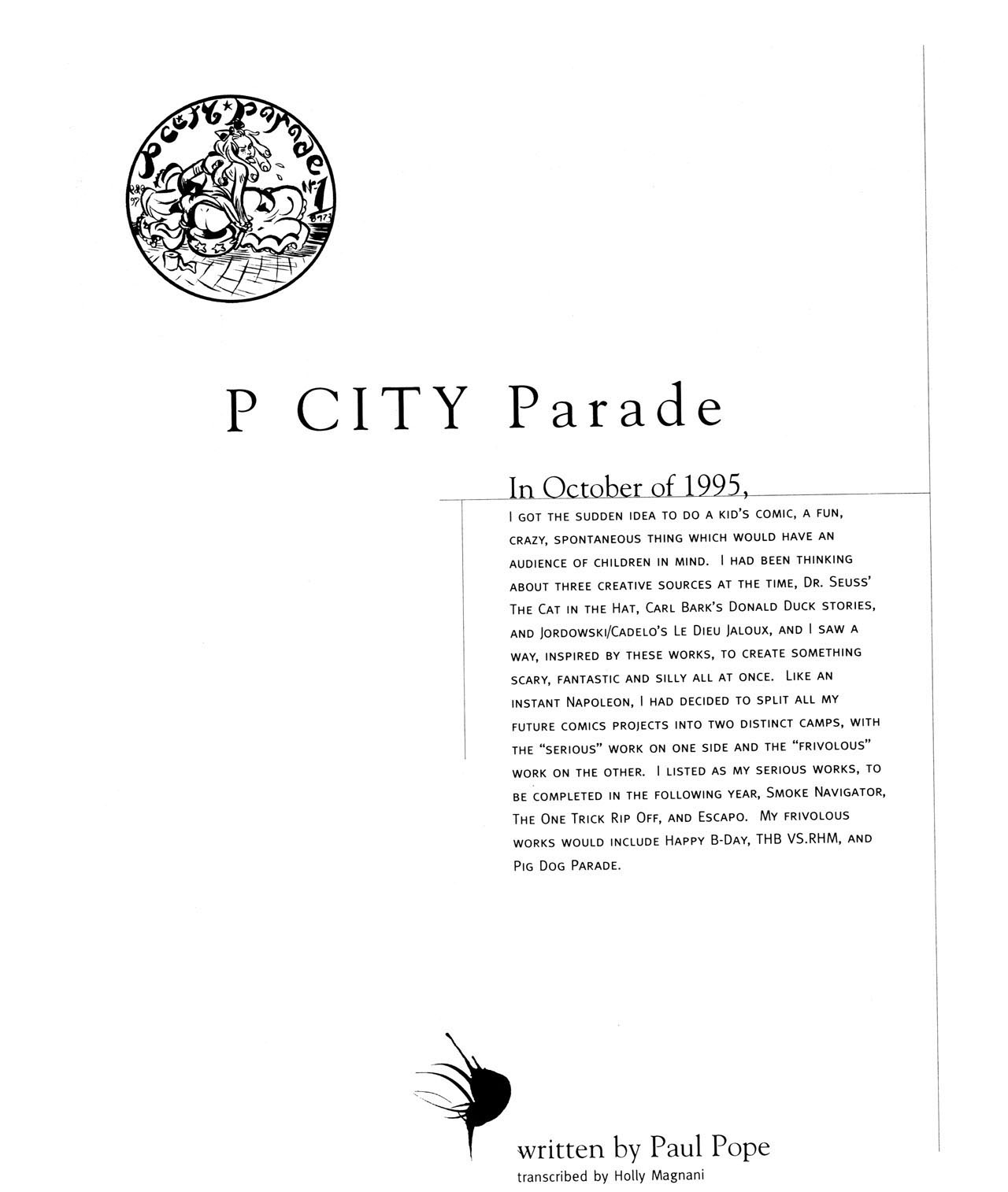 Read online p city parade comic -  Issue # Full - 9