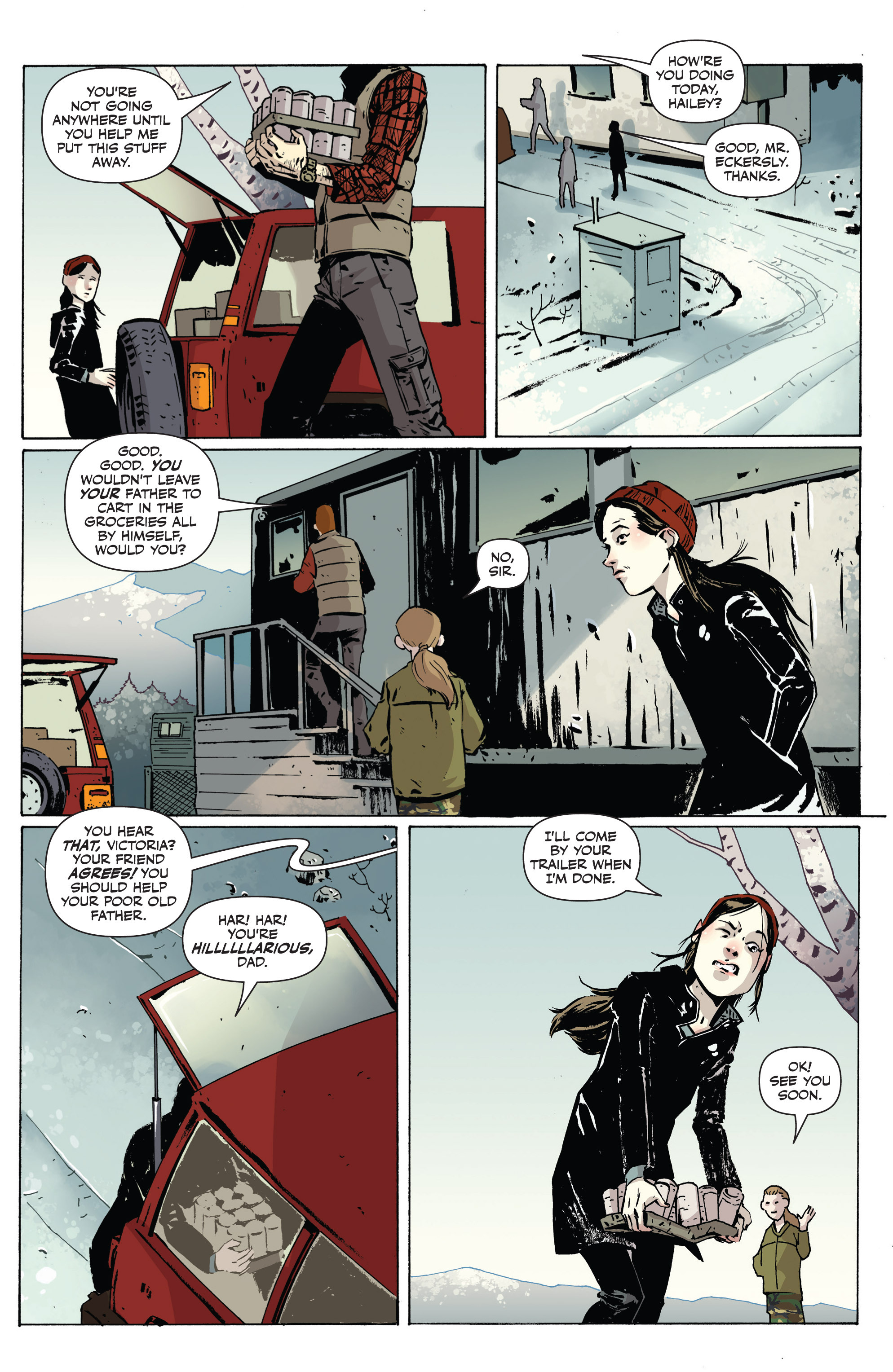 Read online Sheltered comic -  Issue #1 - 5