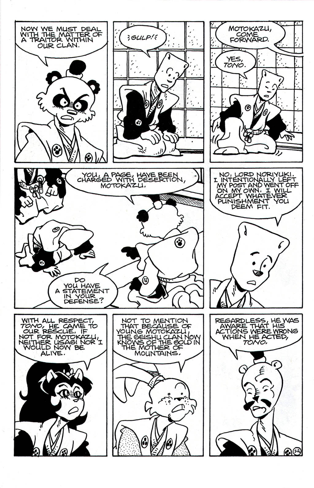 Usagi Yojimbo (1996) Issue #89 #89 - English 22